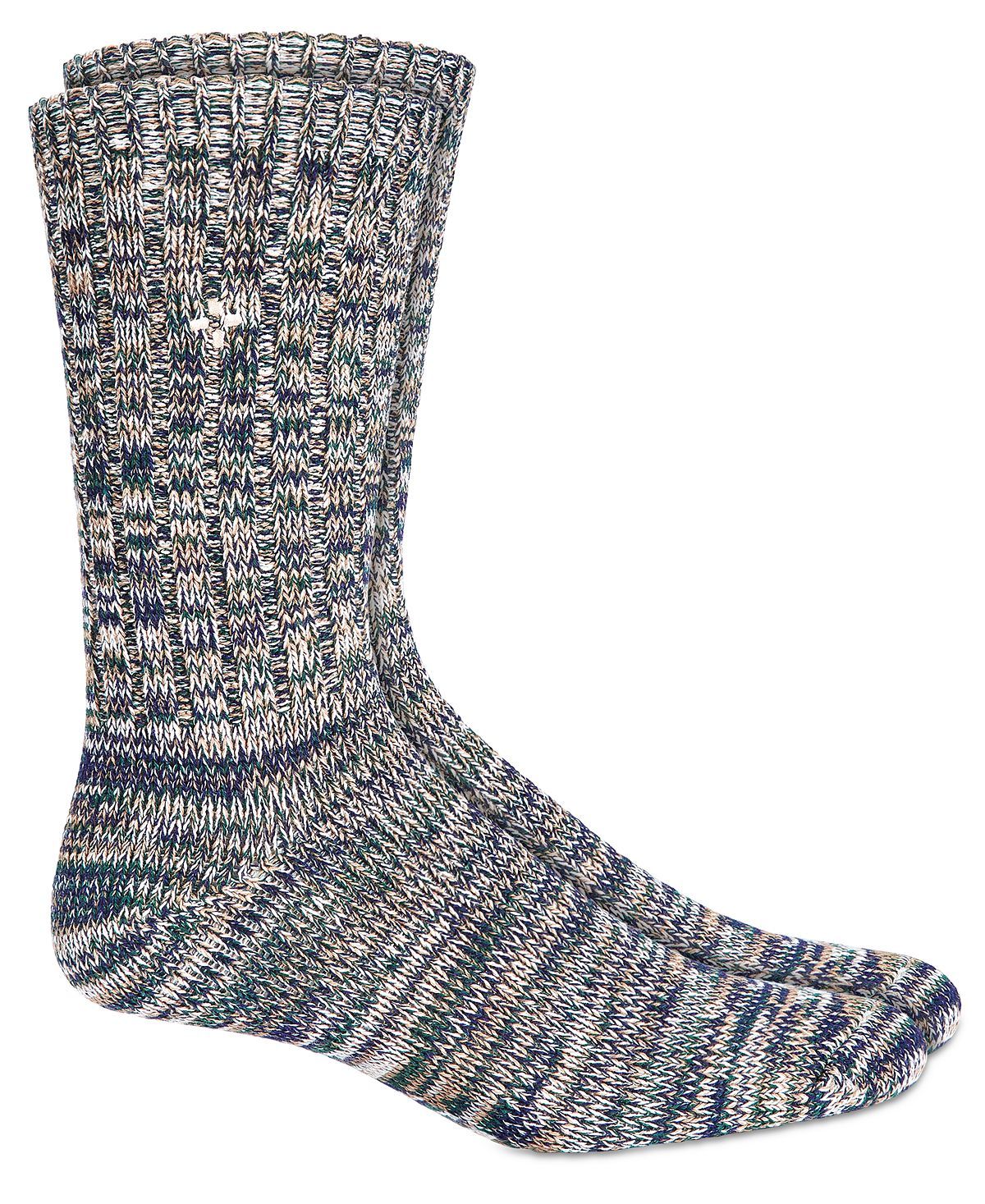 Sun + Stone Sun + Stone Marled Socks Green Navy