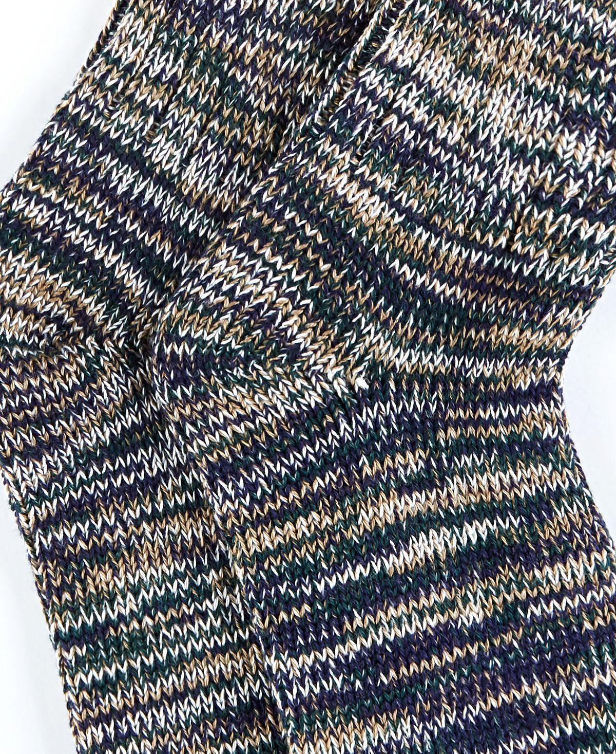 Sun + Stone Sun + Stone Marled Socks Green Navy