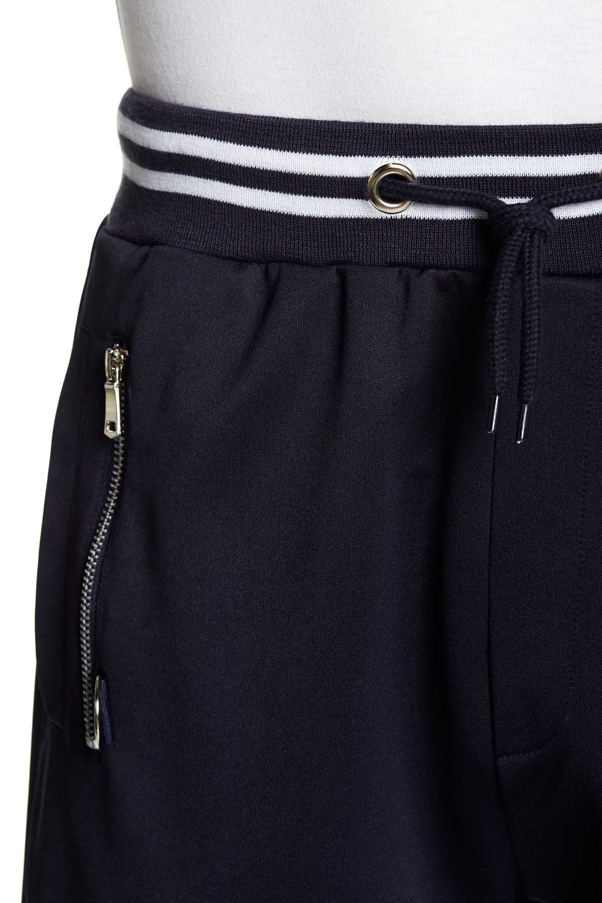 Tailored Recreation Premium Navy Solid Zip-Pocket Short