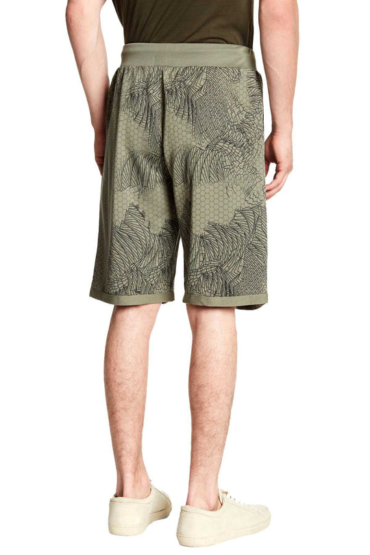 Tailored Recreation Premium Olive Honeycomb Printed Short