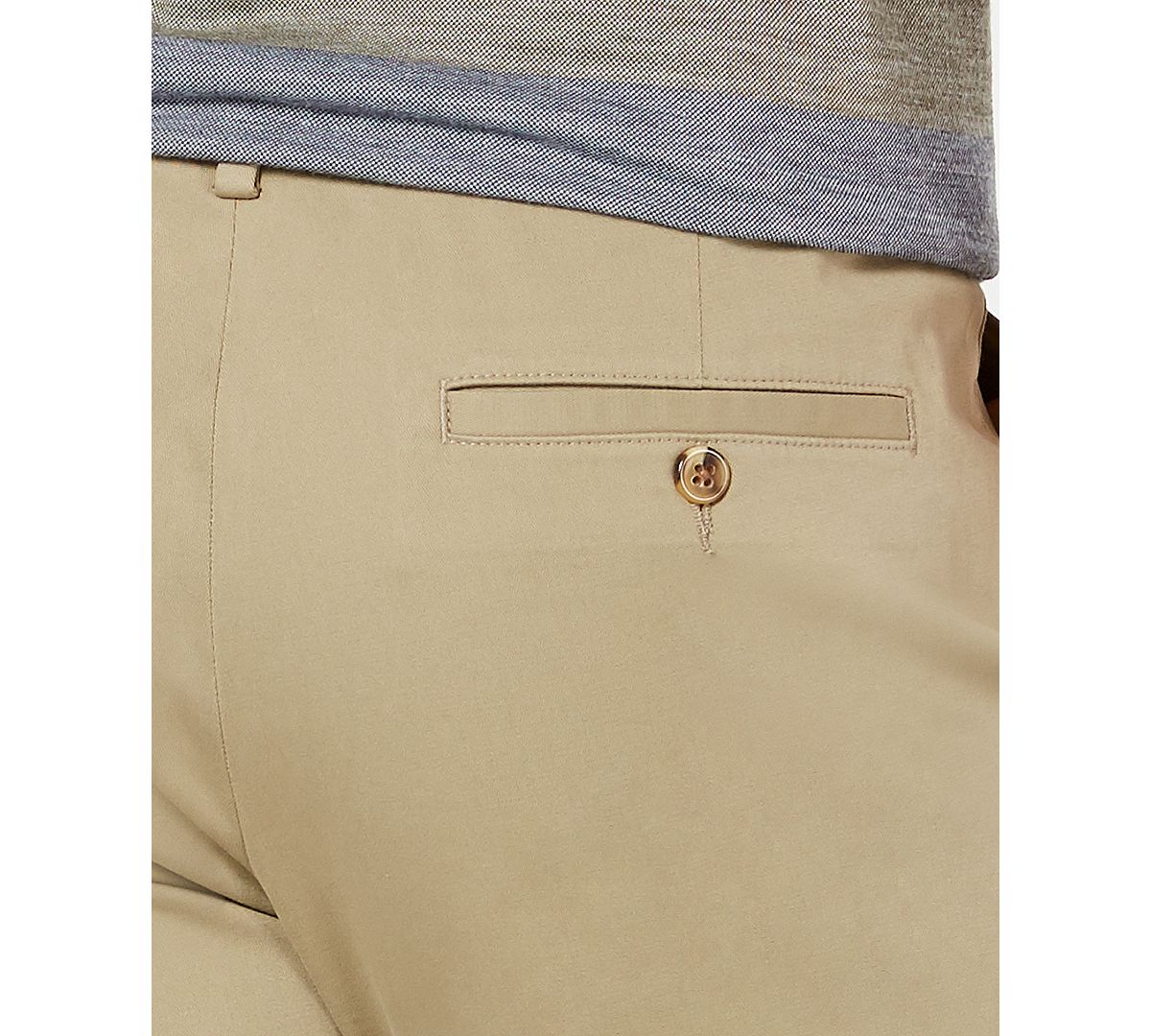 Tasso Elba Luca Flat-front Stretch Pant Rustic