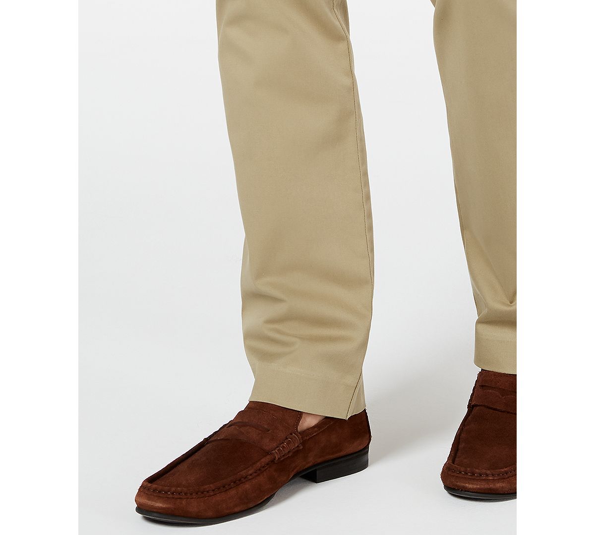 Tasso Elba Luca Flat-front Stretch Pant Rustic