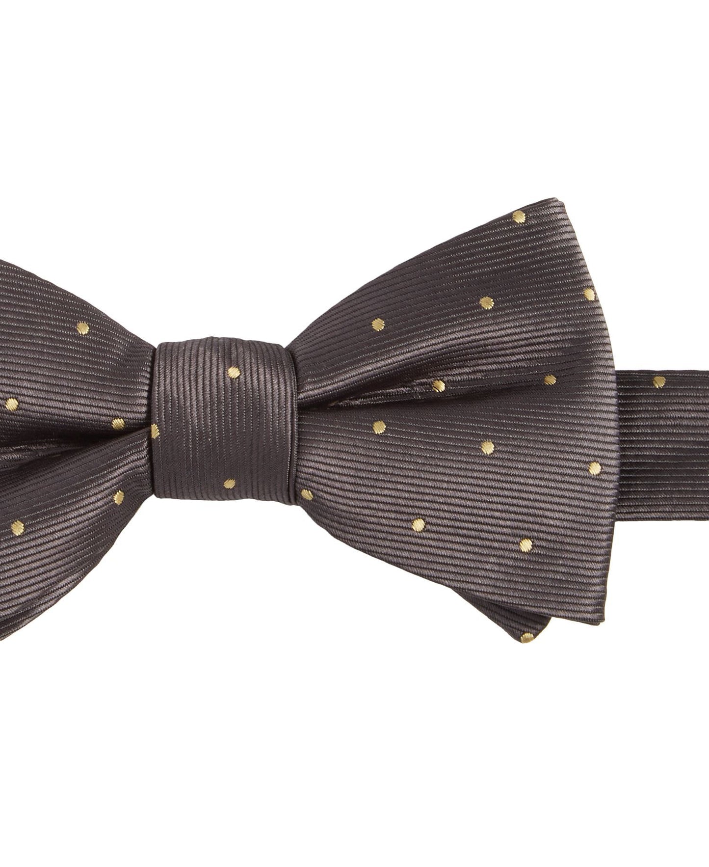 Tayion Collection Brown Dot Bow Tie