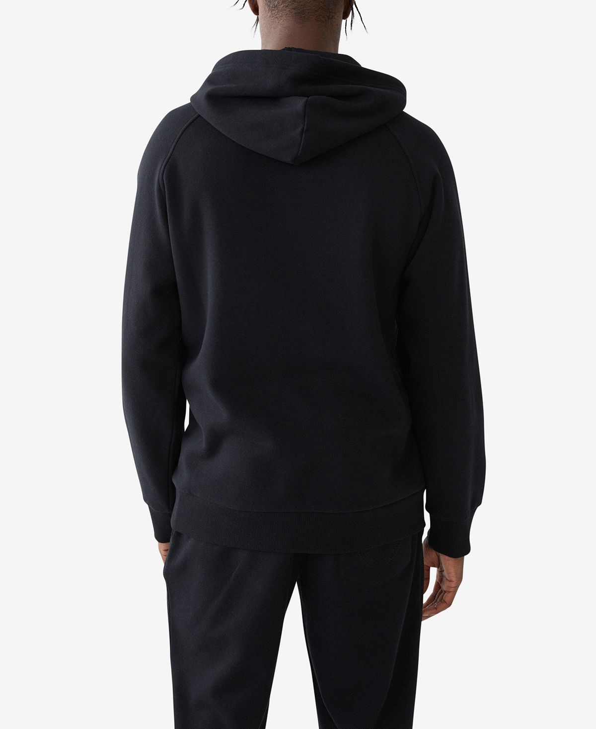 True Religion Buddha Logo Pullover Hoodie Onyx