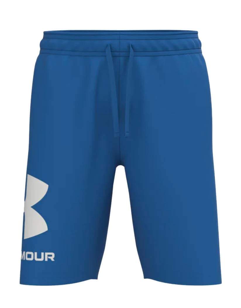 Under Armour Blue Rival FLC Big Logo Knit Short