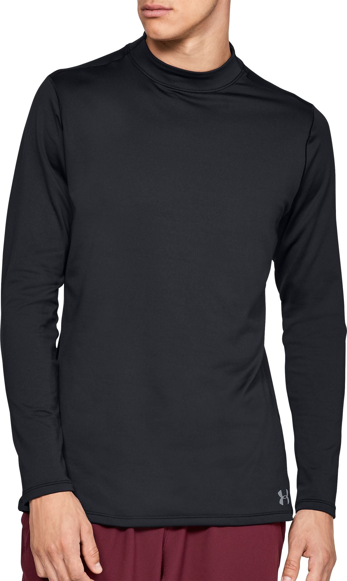 Under Armour ColdGear Armour Mock Fitted Long Sleeve