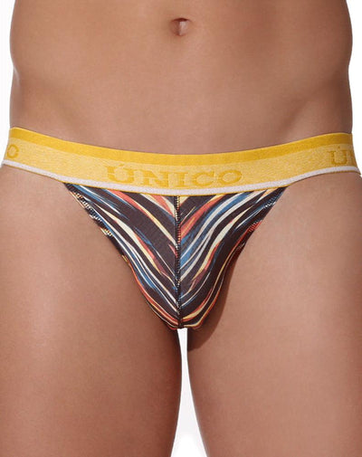 Unico Yellow 22020301203 Fragmentado Jockstrap