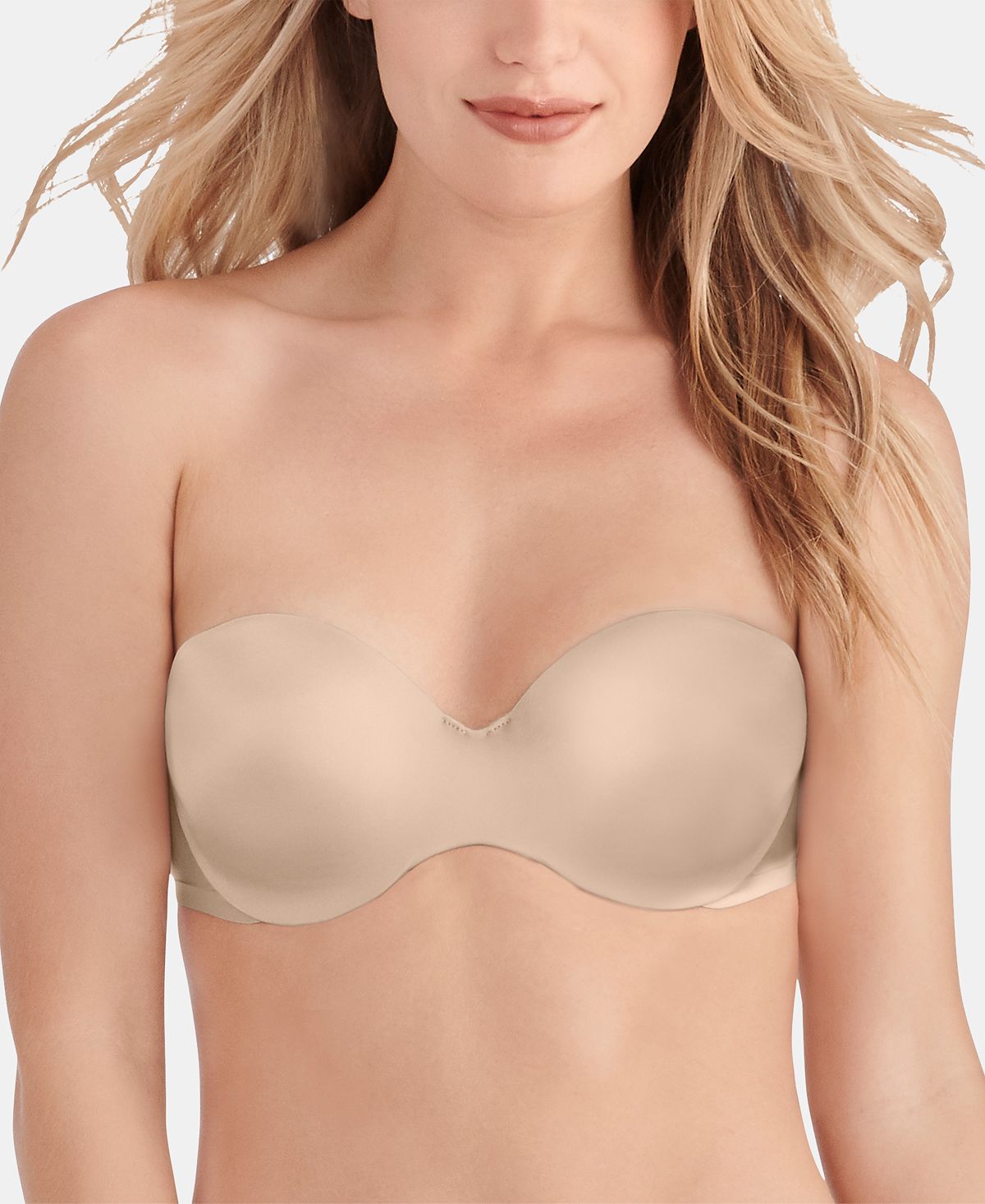 Vanity Fair Nearly Invisible™ Full Coverage Strapless Underwire Bra 74202 Damask Neutral