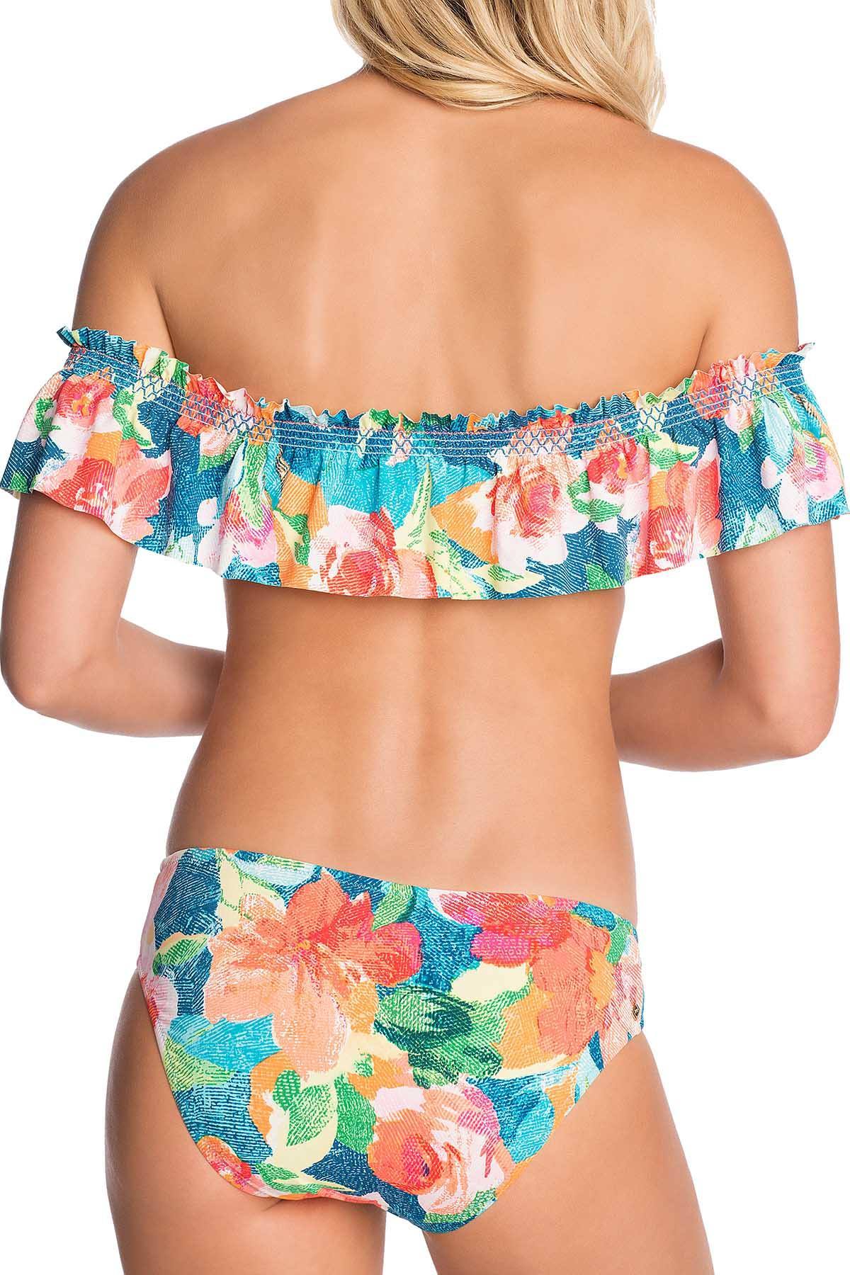 Vera Bradley Layla Off the Shoulder Bikini Top in Multicolor