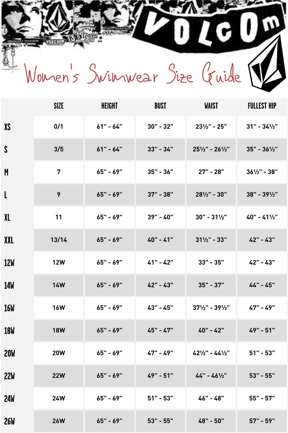 Volcom Black/White Tag Ur It Printed Reversible One Shoulder Bikini Top