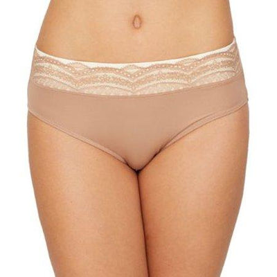 Warner's Womens No Pinching. No Problems. Lace Hipster Style-RU7401P toasted almond (nude )