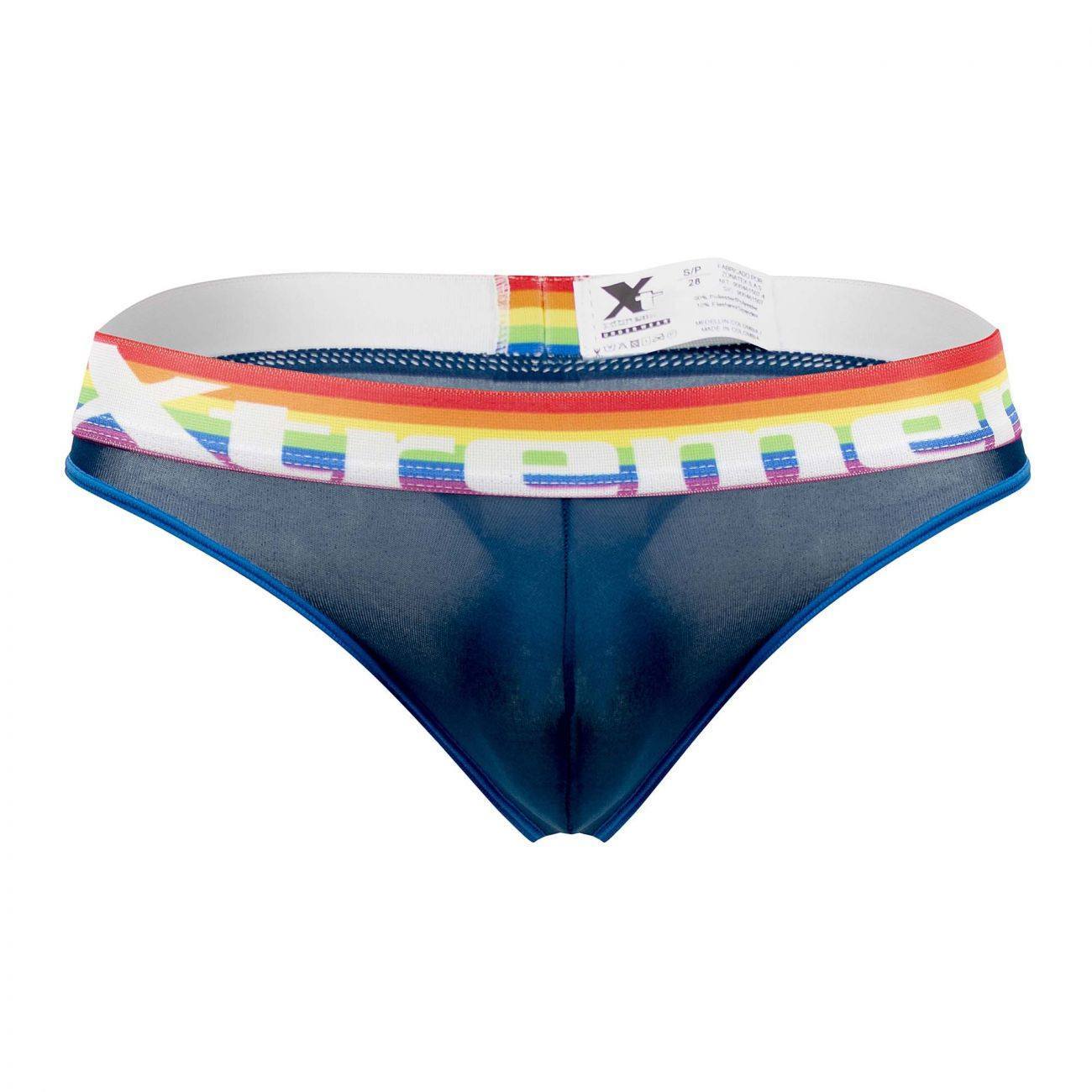 Xtremen petrol Blue 91106 Pride Thongs