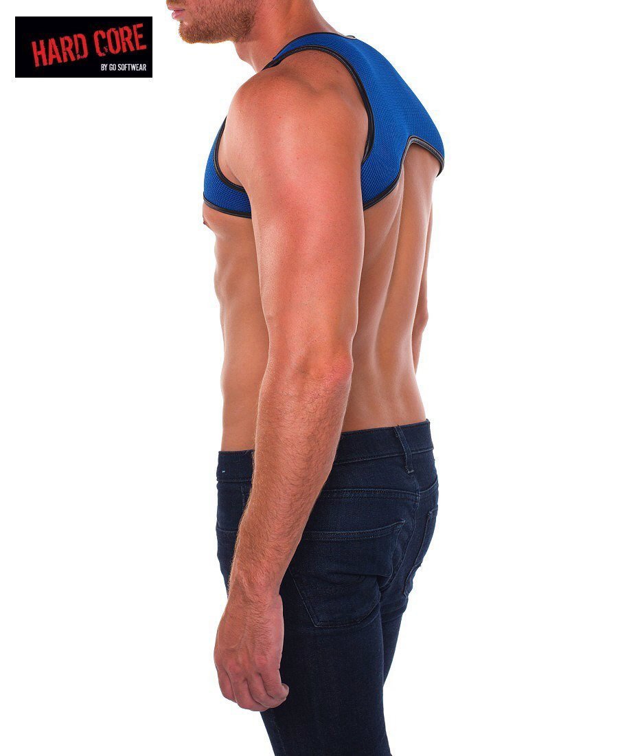 hard Core Royal and Black Armor Harness