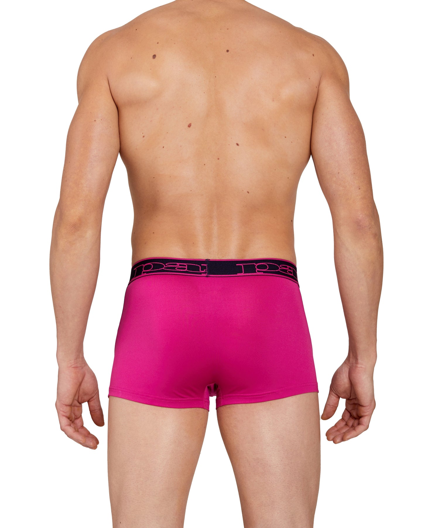 papi Fuchsia Red and Martime Blue 2-Pack Performance Trunks