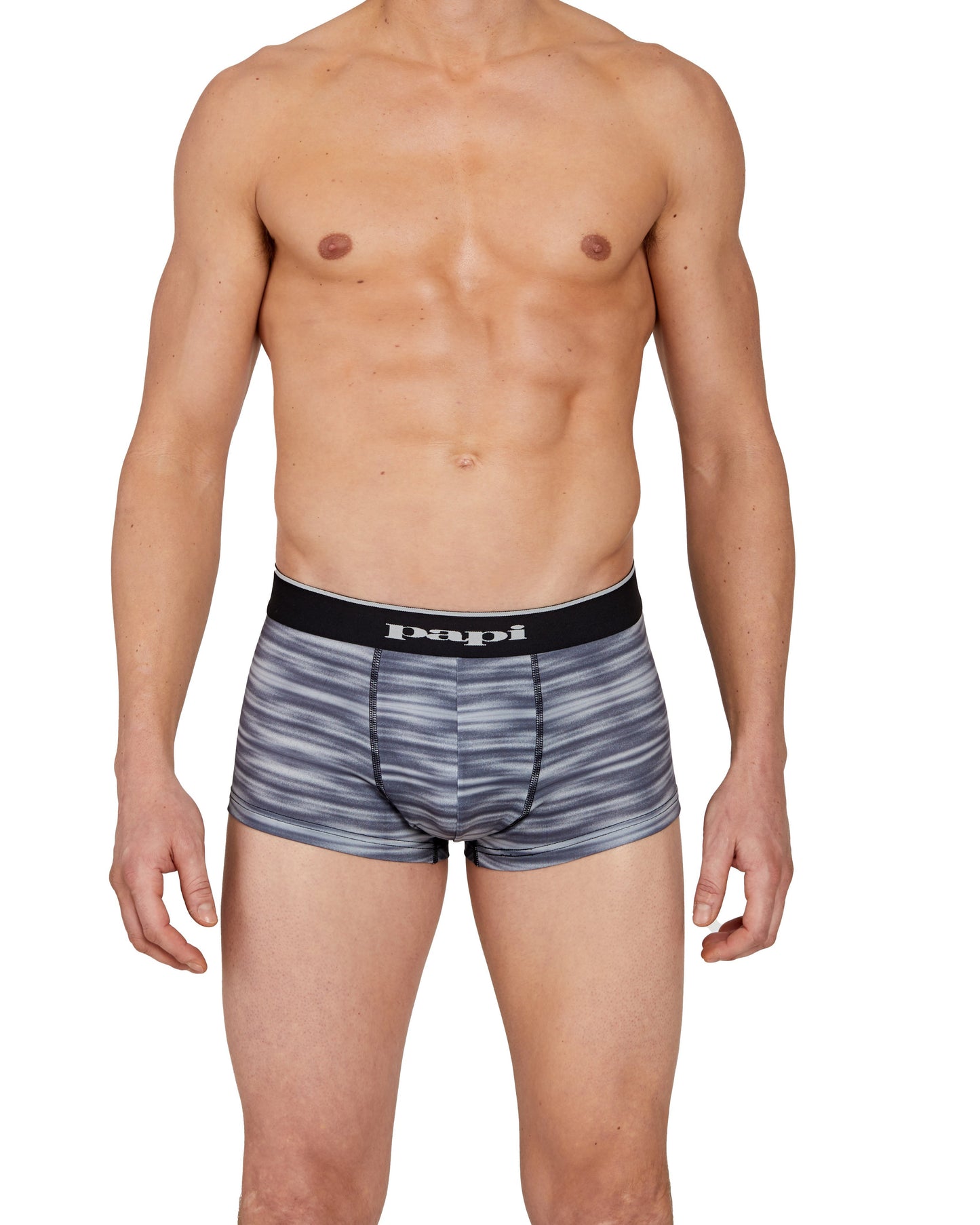 papi Grey Space Dye Magnet 2-Pack Microflex Brazilian Trunks