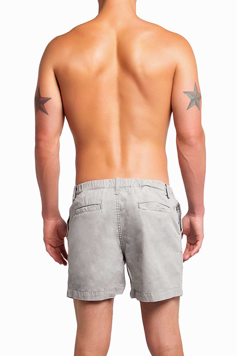 Trend Grey Campus Shorts