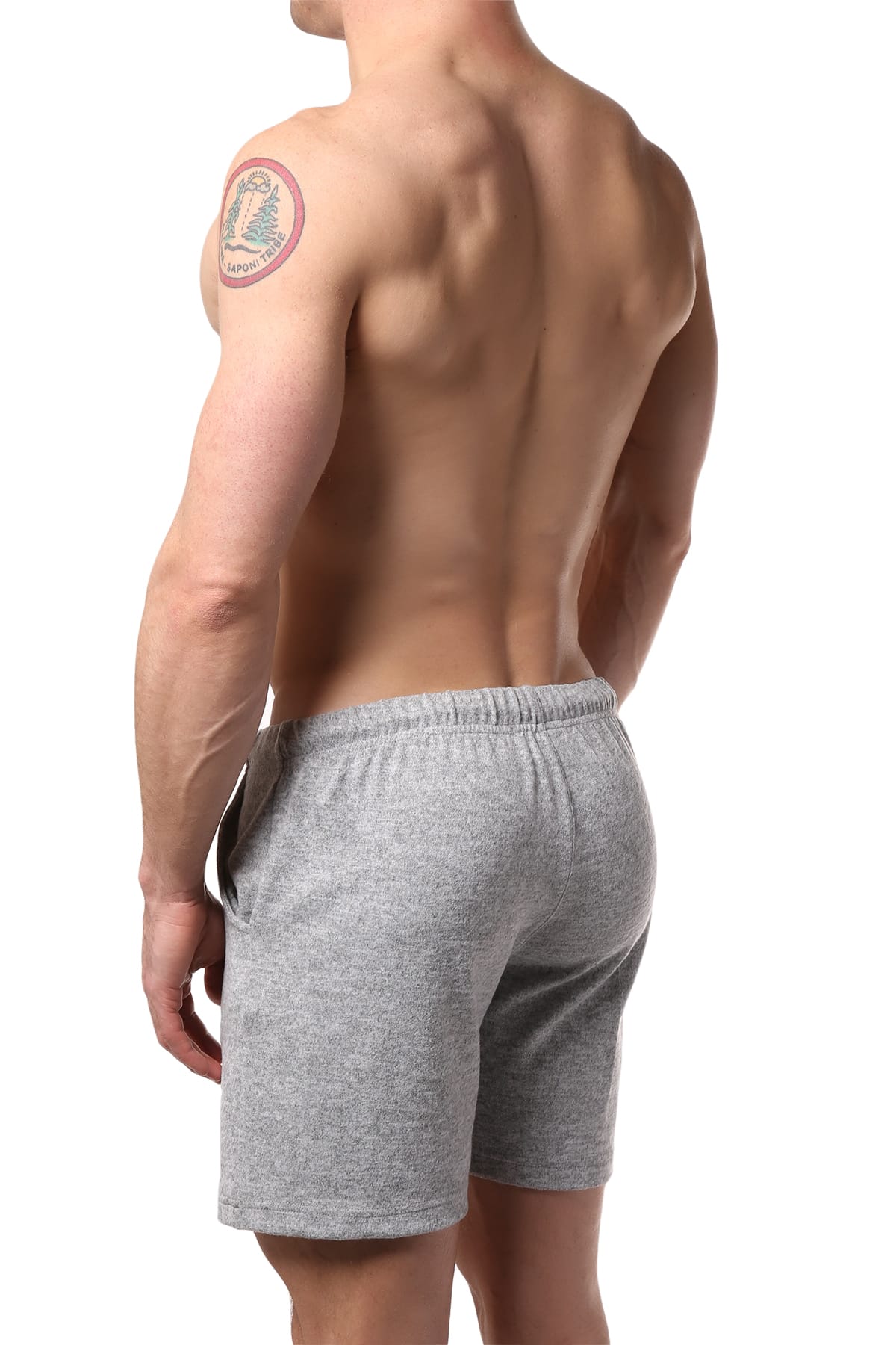 Freedom Reigns Grey Ibiza French Terry Short