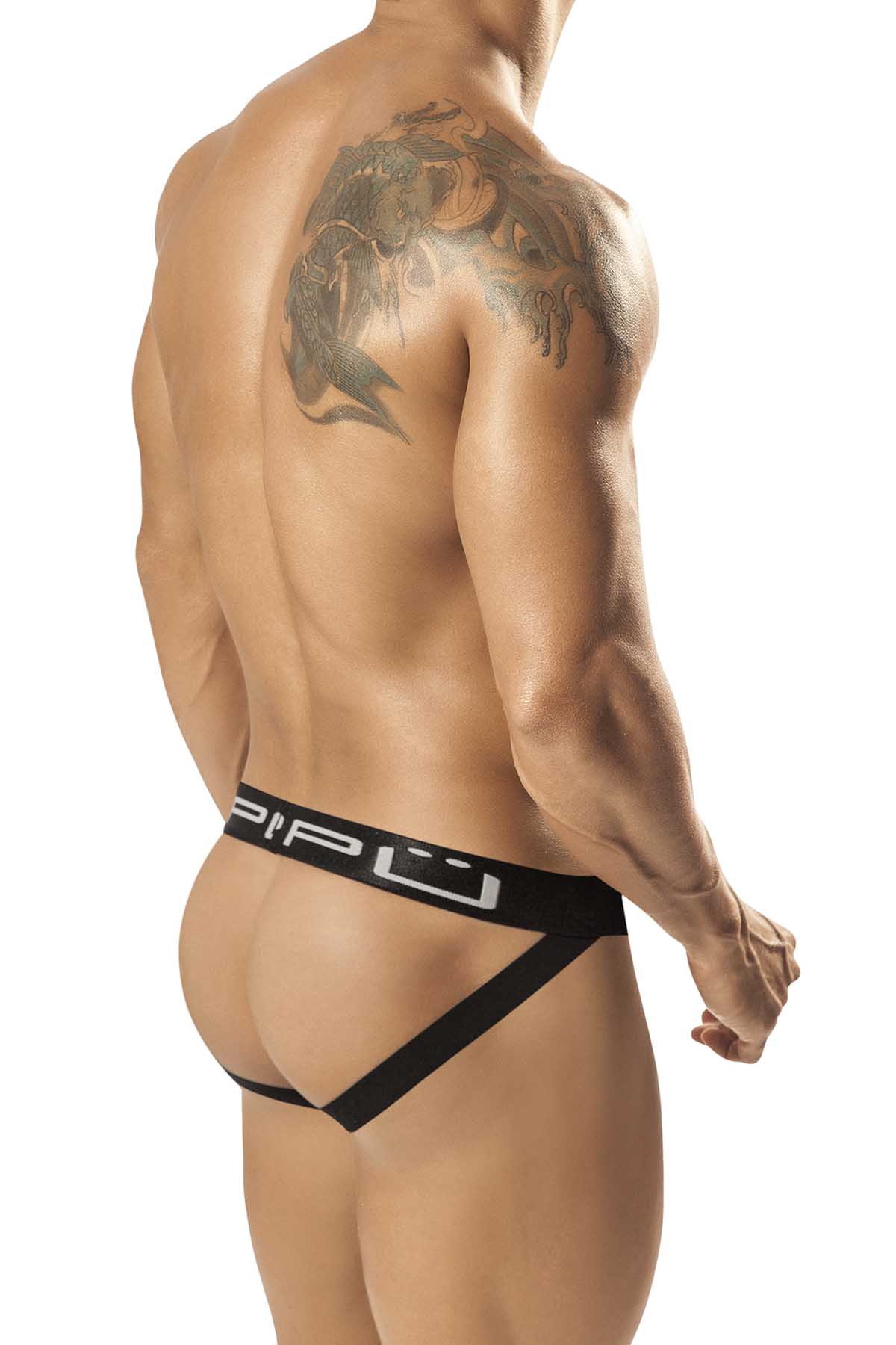 PPU Black & White Champs Jockstrap