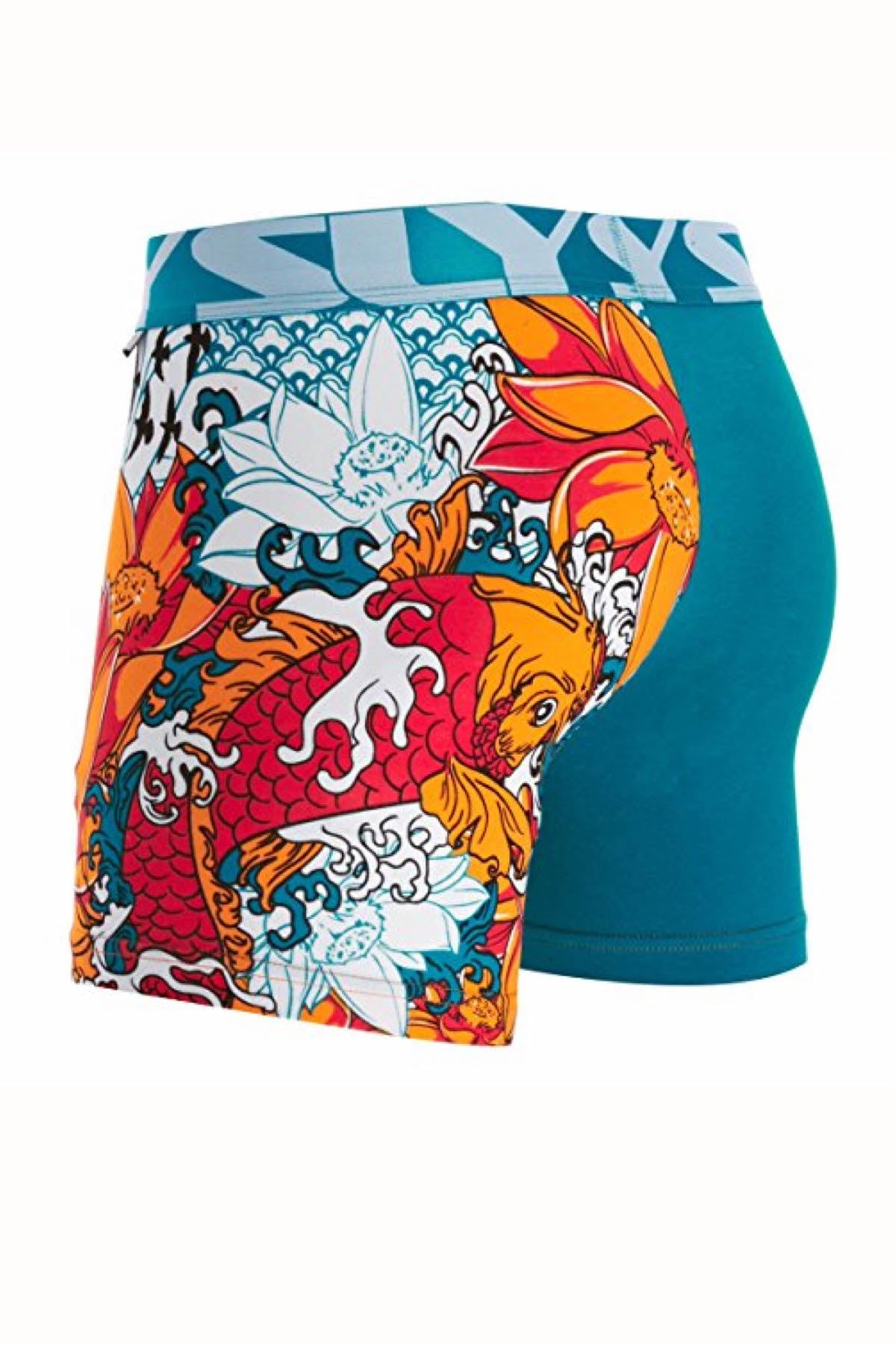 Sly Blue Lotus Boxer Brief