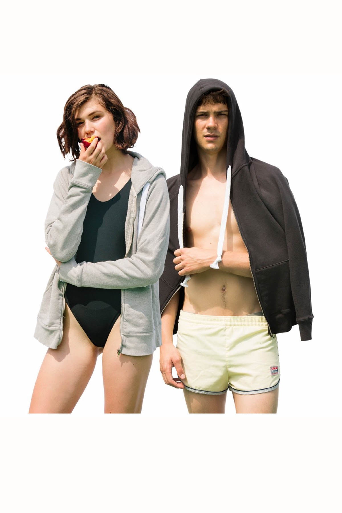 Rxmance Phantom Black Hooded Zip Sweatshirt