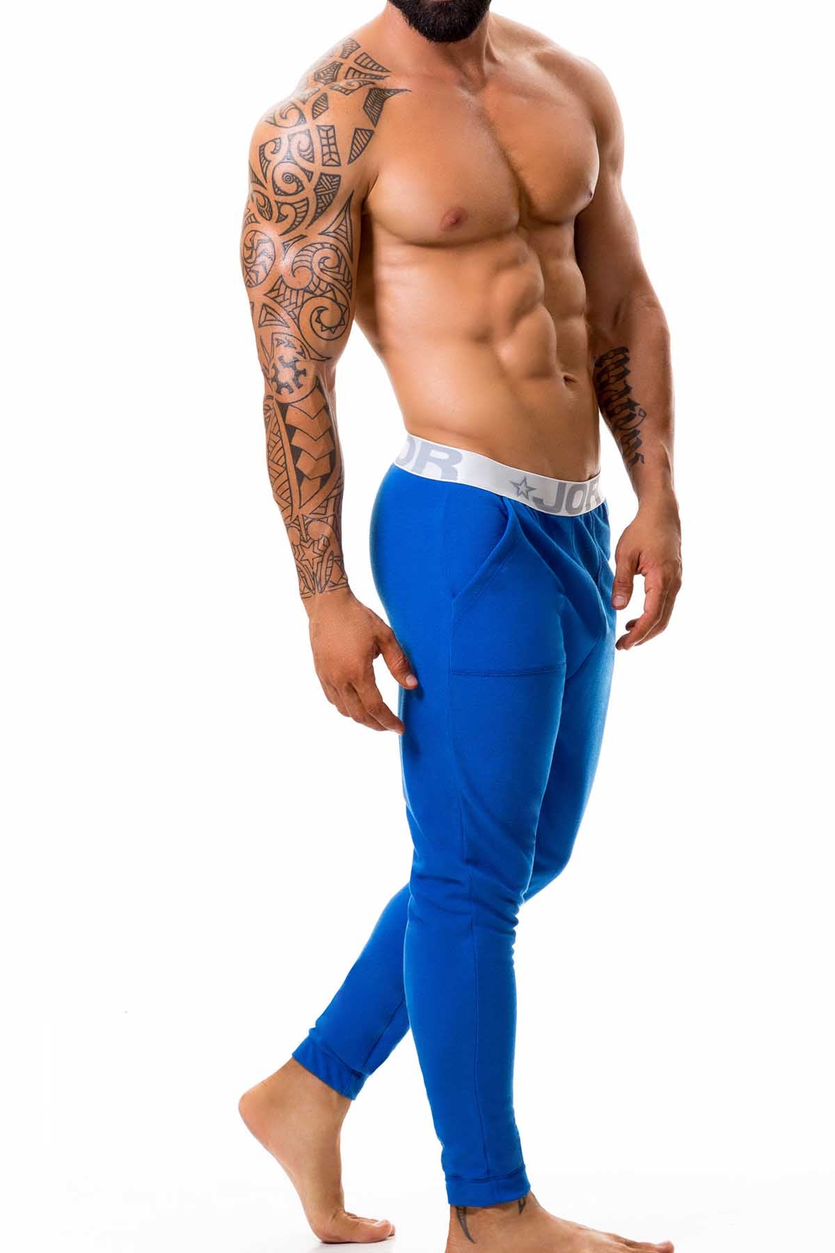 Jor Blue Athletic Sleeper Pant