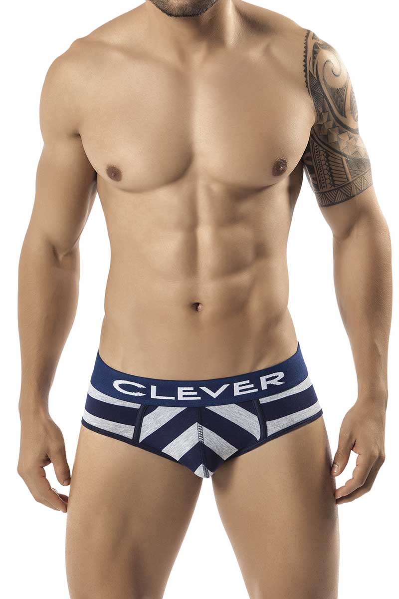 Clever Grey Termoli Piping Brief