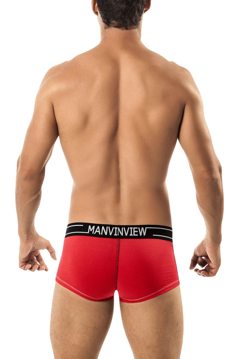Manview Red Stretch Cotton Spalding Boxer