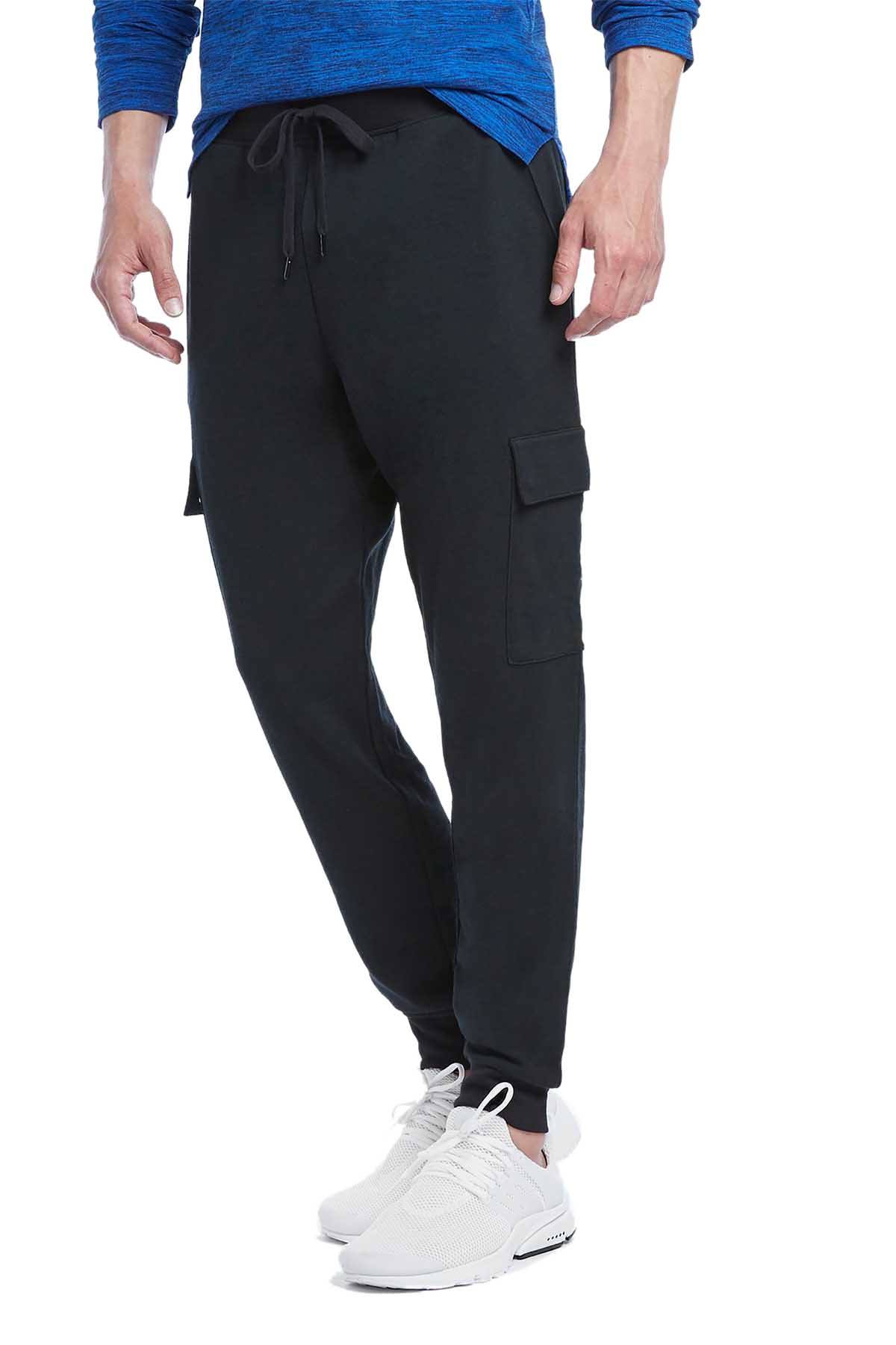 2(X)IST Black Core Cargo Sweatpant