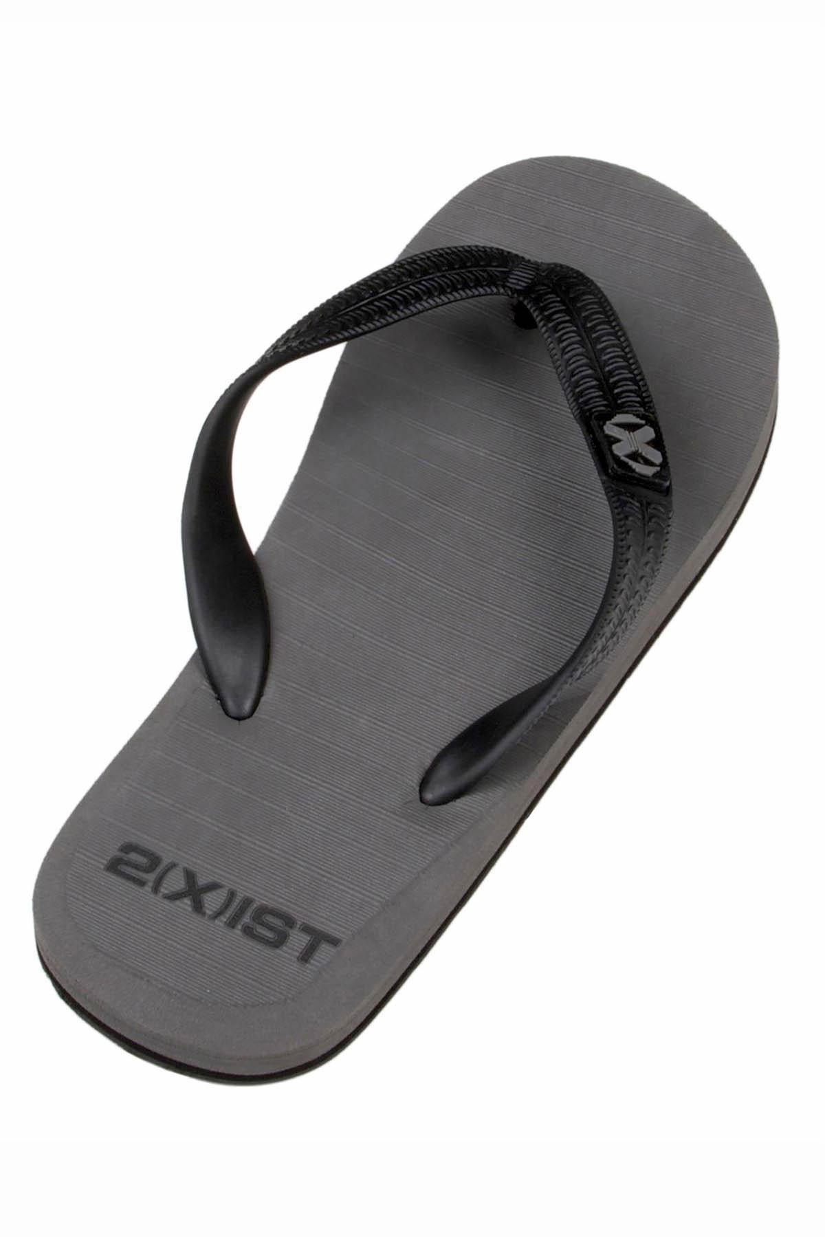 2(X)IST Black/Grey Colorblock Flip-Flop