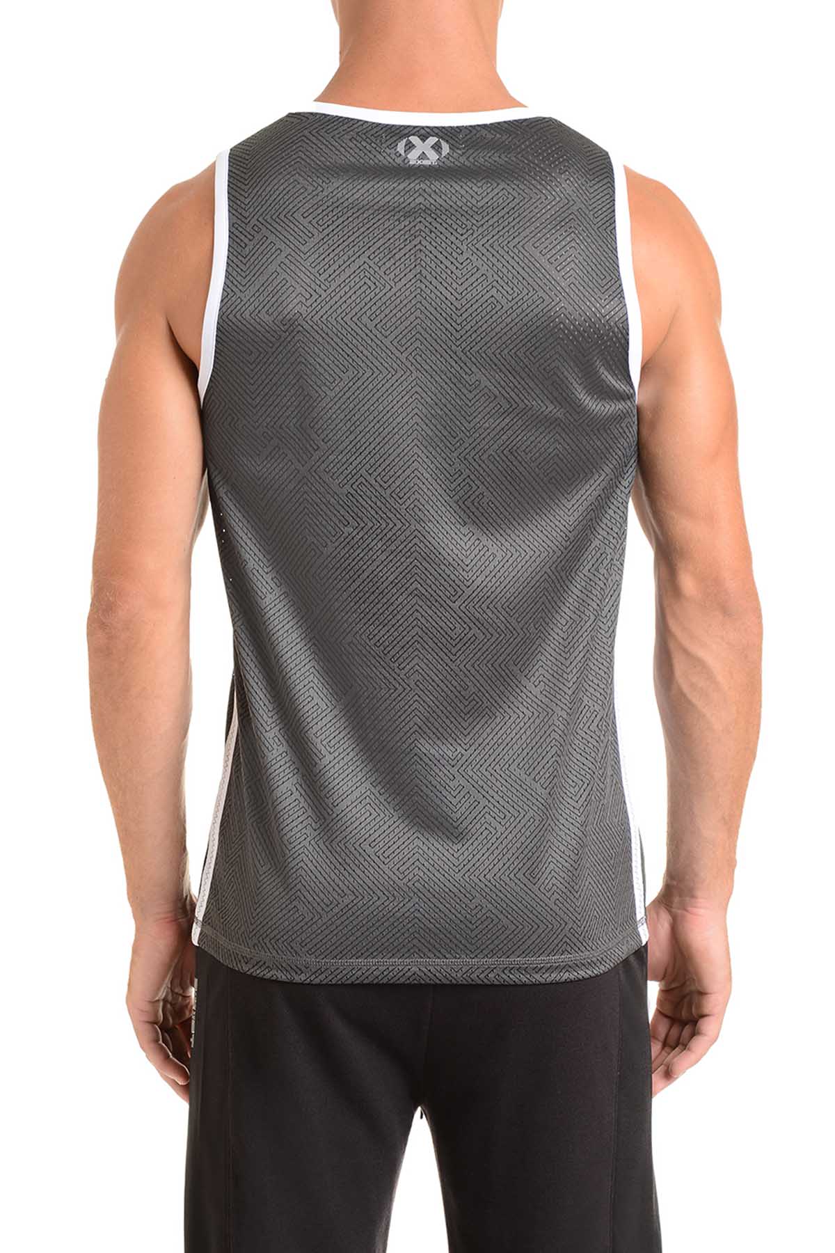 2(X)IST Black Transcendence Mesh Muscle Tank