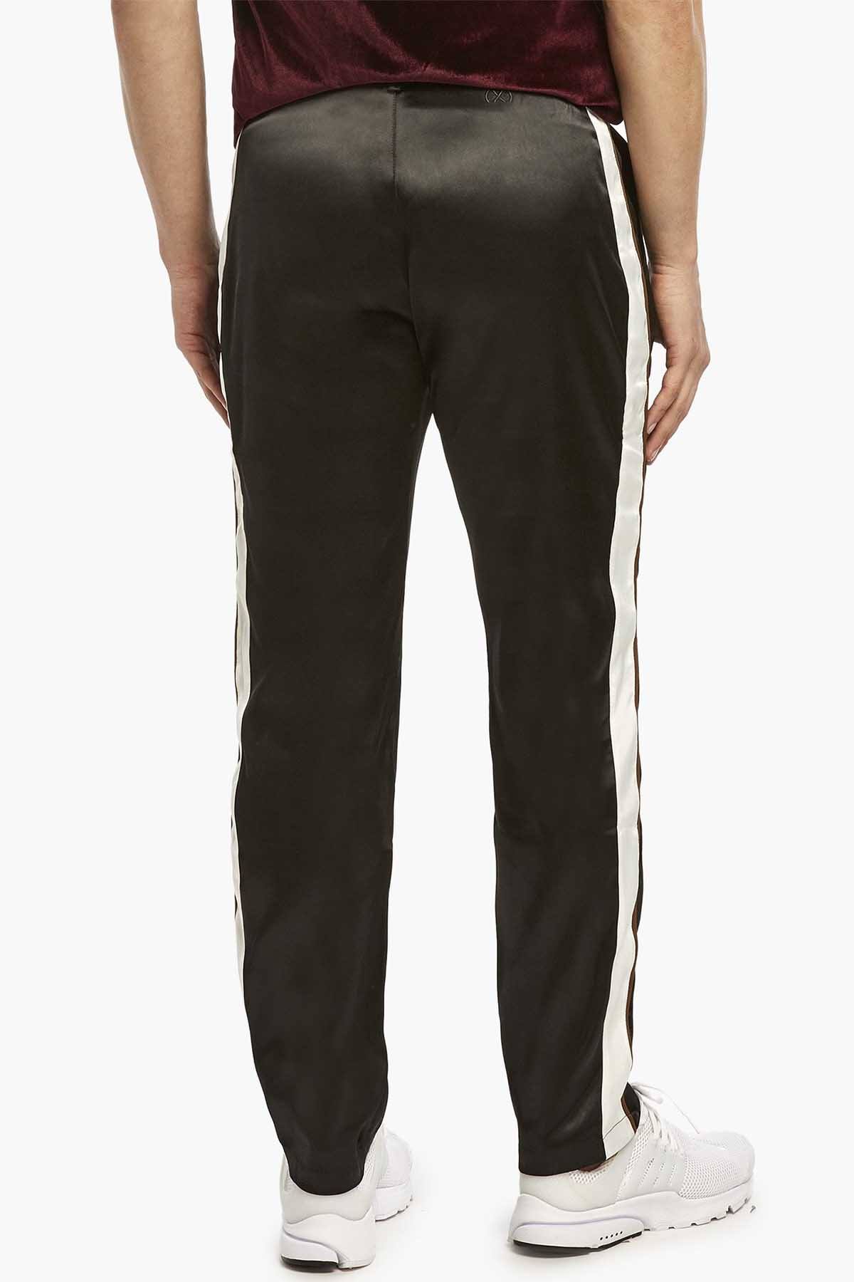2(X)IST Black/White After-Hours Tab-Front Pant