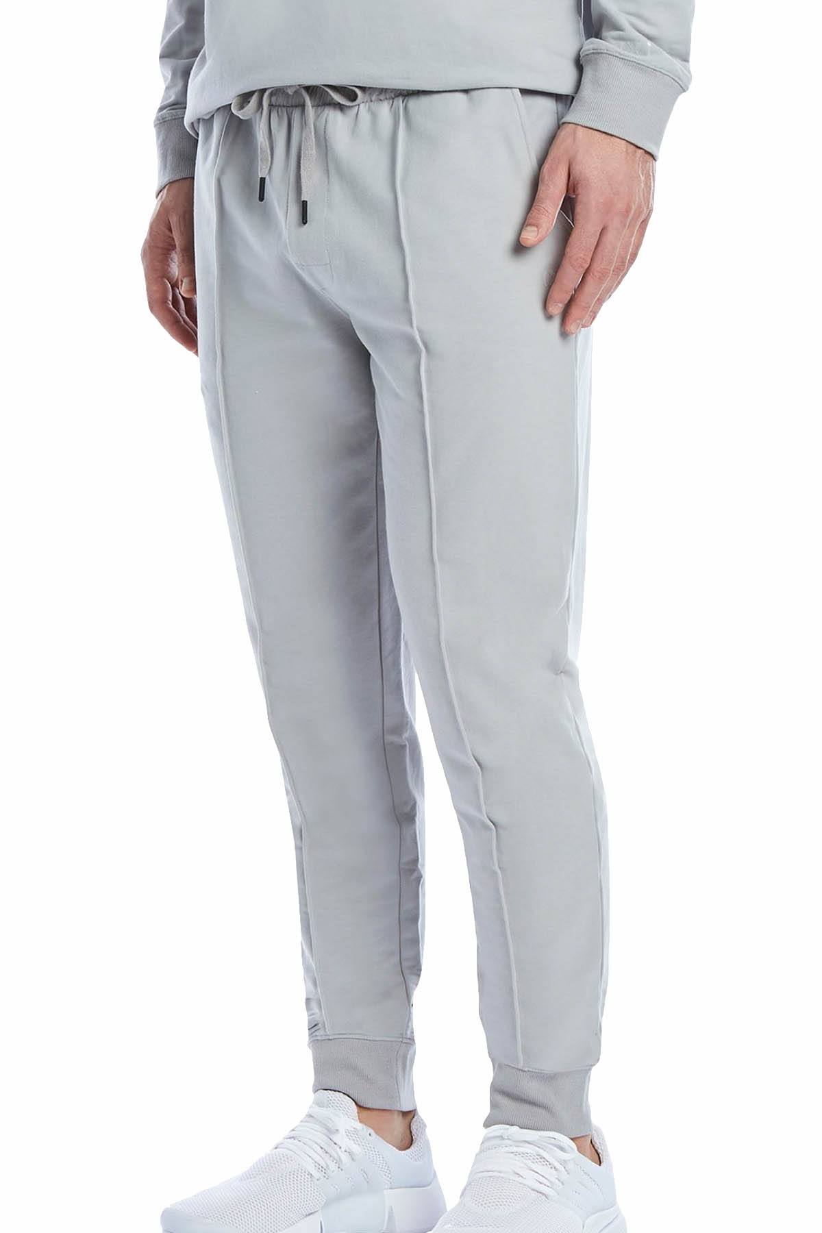 2(X)IST Cement-Grey Modern Classic Lounge Pant