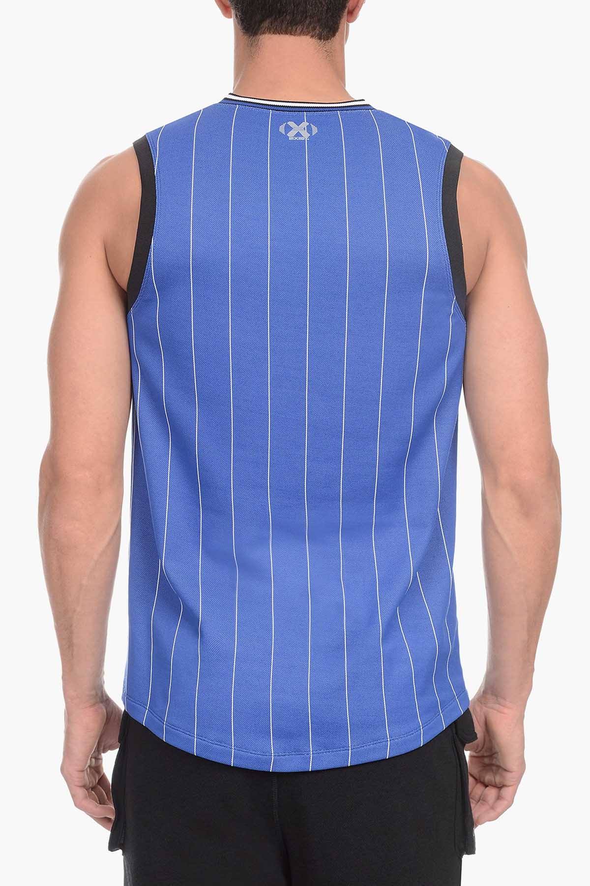 2(X)IST Cobalt/White Accelerate Retro Tank