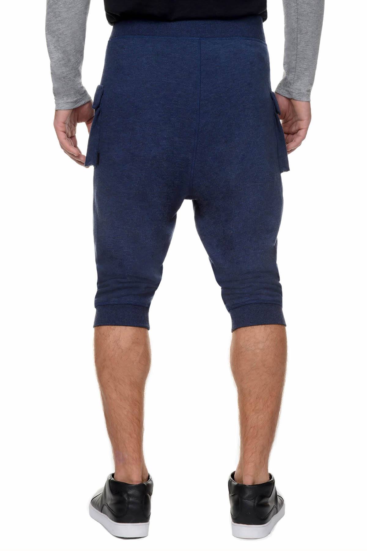 2(X)IST Denim-Heather French Terry Cropped Cargo Pant