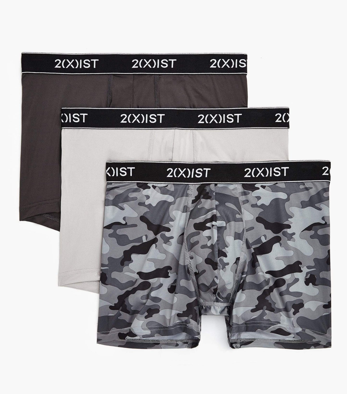 2(X)IST Grey Everyday Performance Boxer Briefs