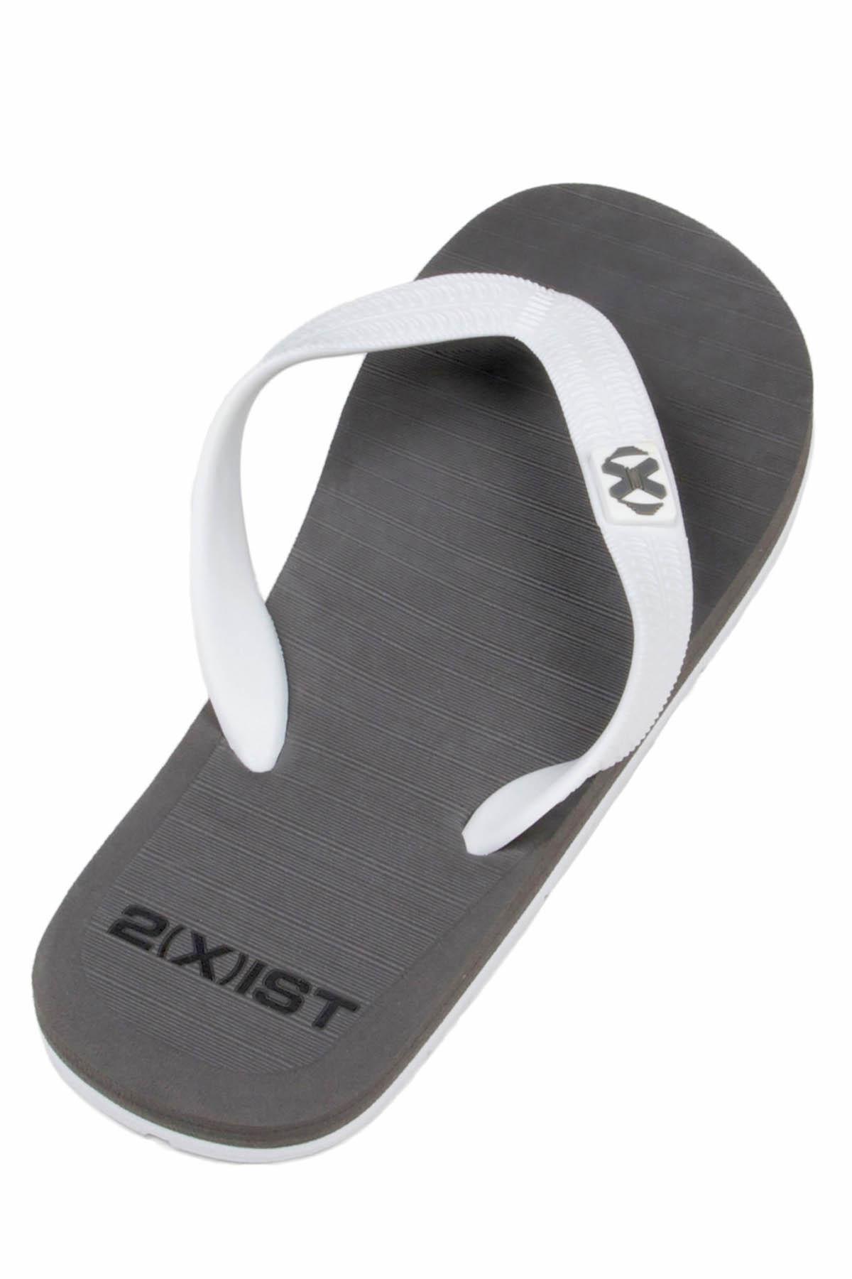 2(X)IST Grey/White Colorblock Flip-Flop