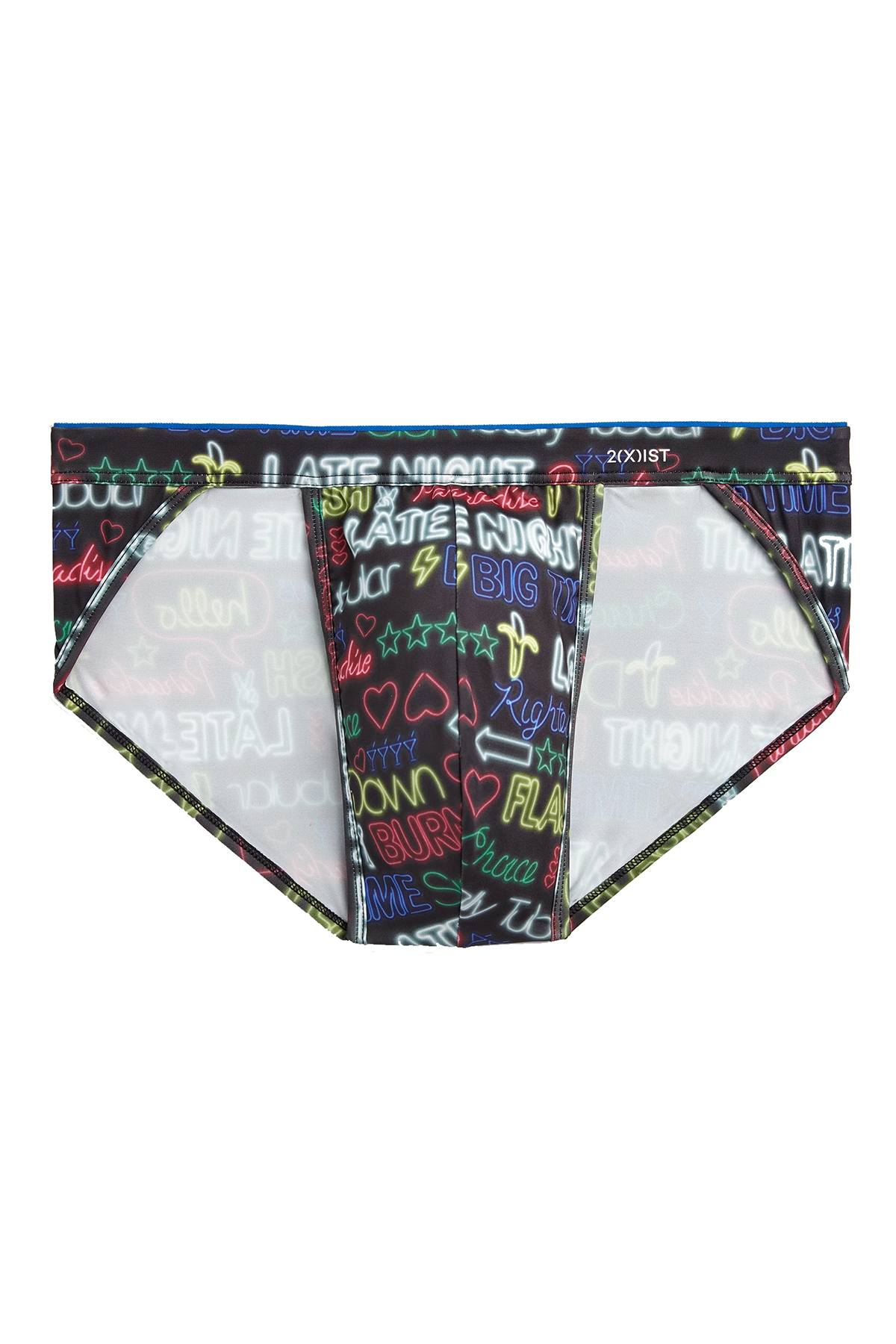 2(X)IST Neon Lights Sliq Micro Sport Brief