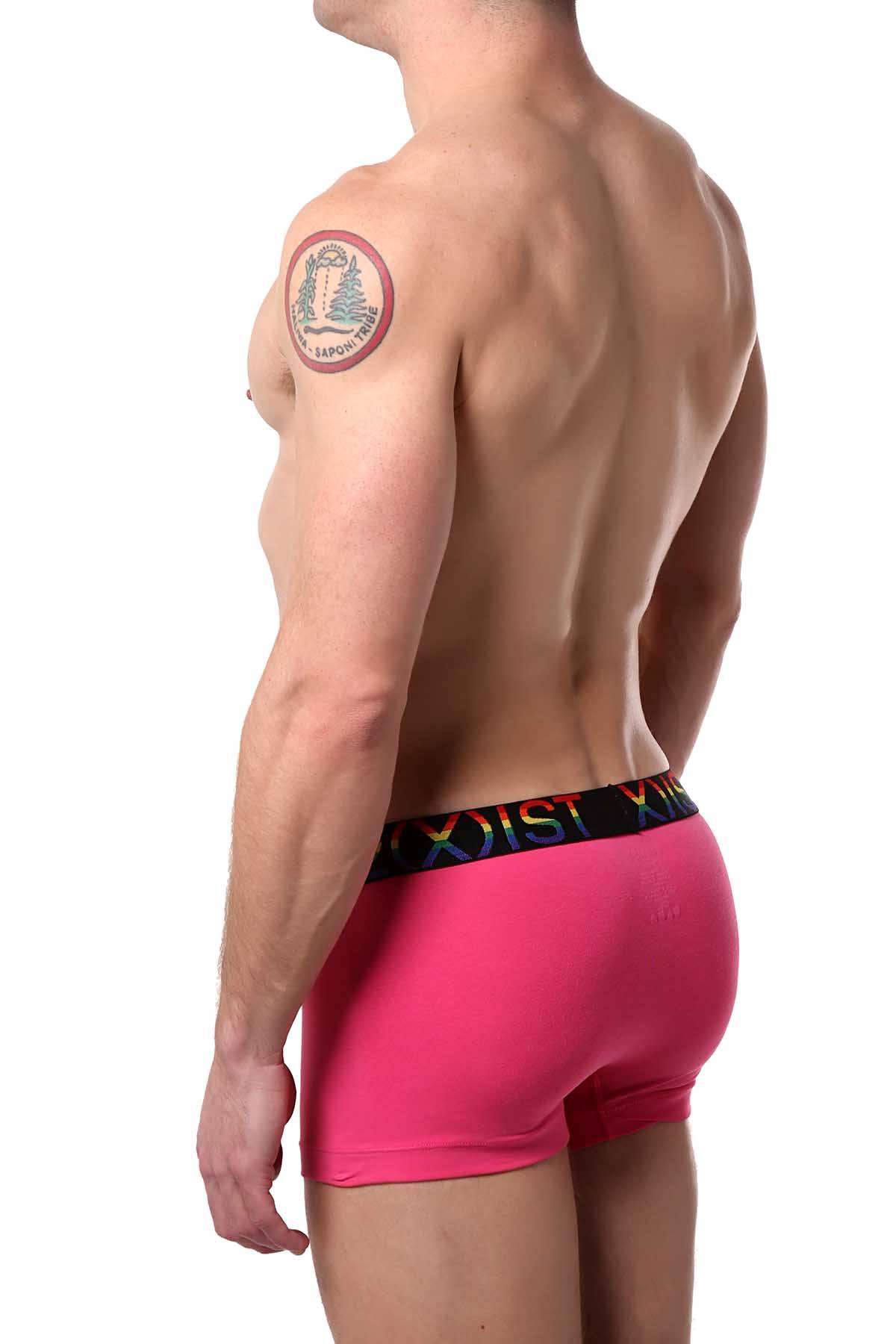 2(X)IST Pink Pride Cotton Stretch No Show Trunk