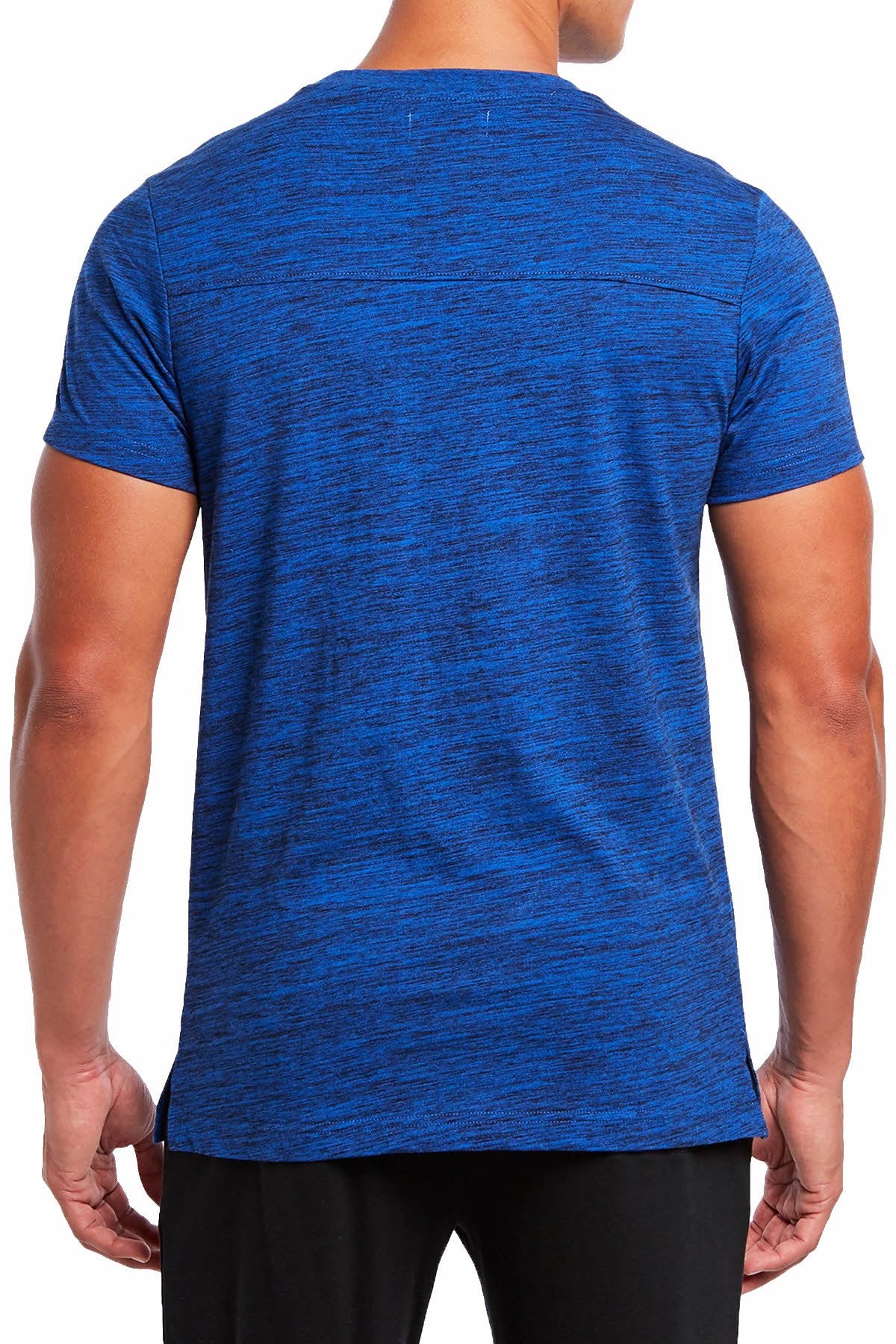 2(X)IST Royal-Heather Lounge Short-Sleeve Cotton T-Shirt