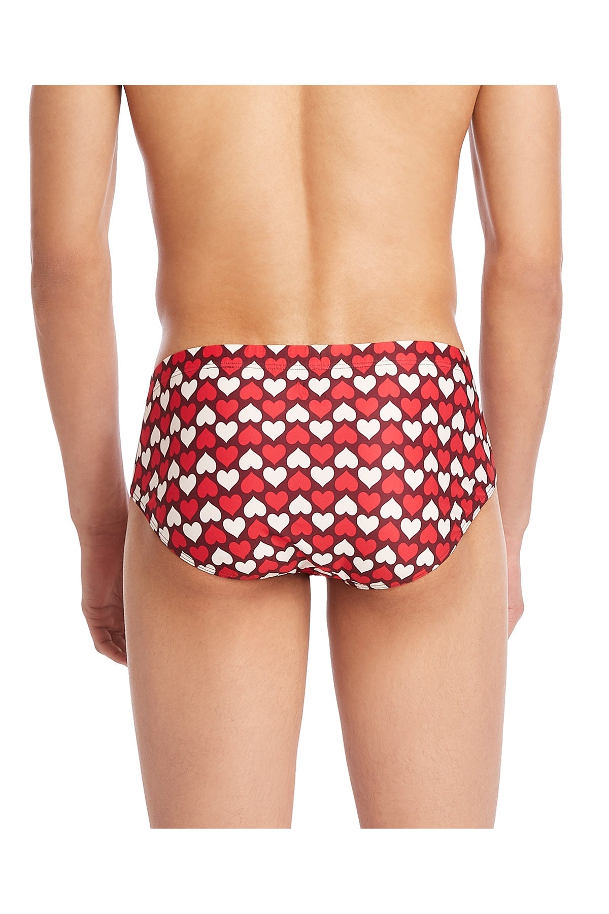 2(X)IST Tawny Port Heart Graphic Micro Bikini Brief