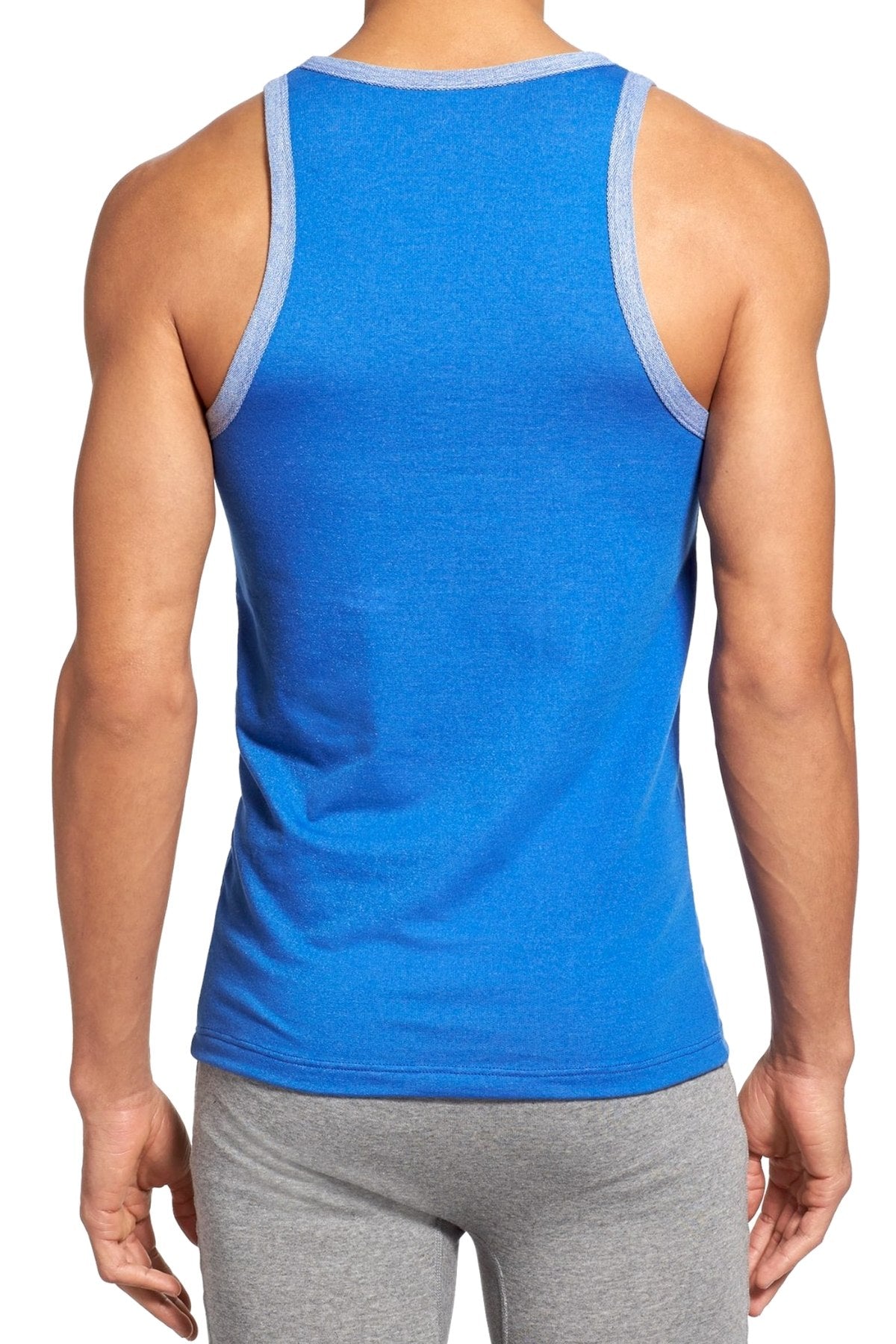2(X)IST Very-Blue Sweats Loose-Fit Tank Top