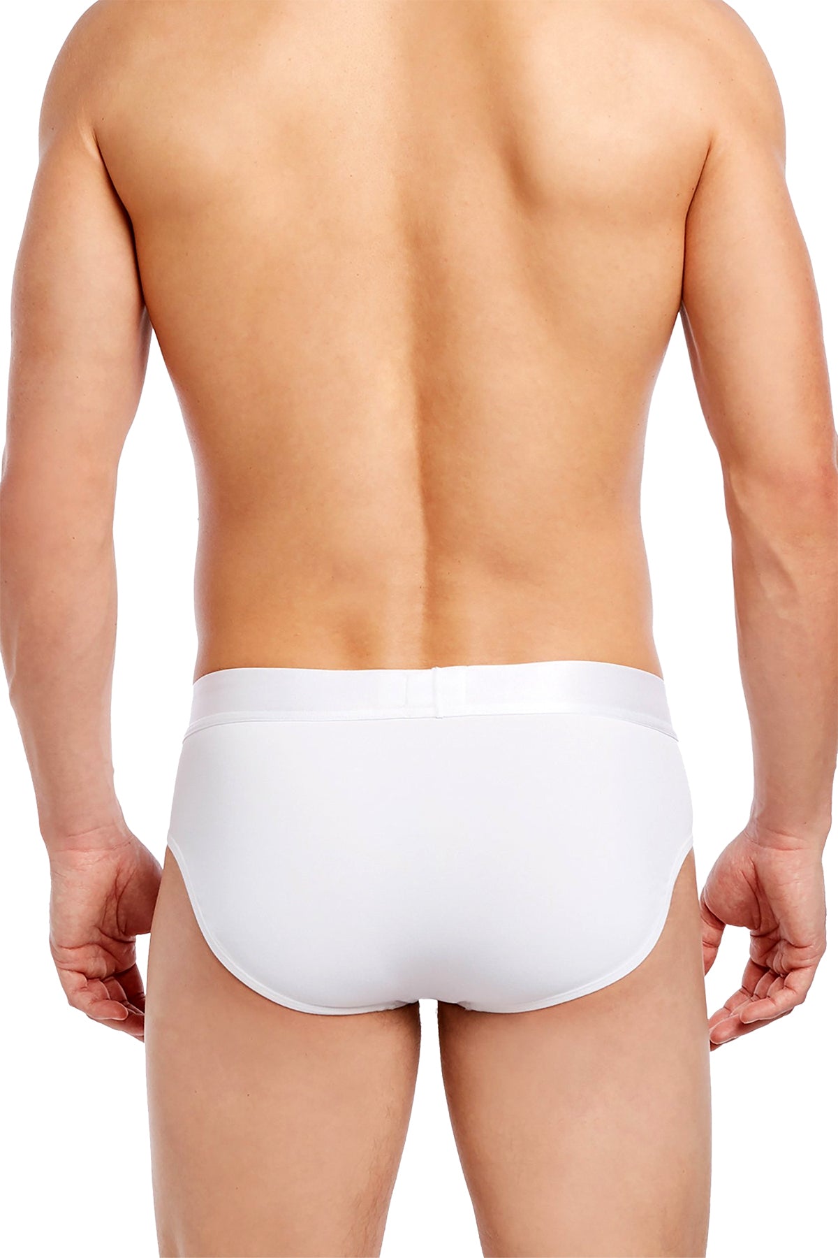 2(X)IST White Electric No-Show Brief