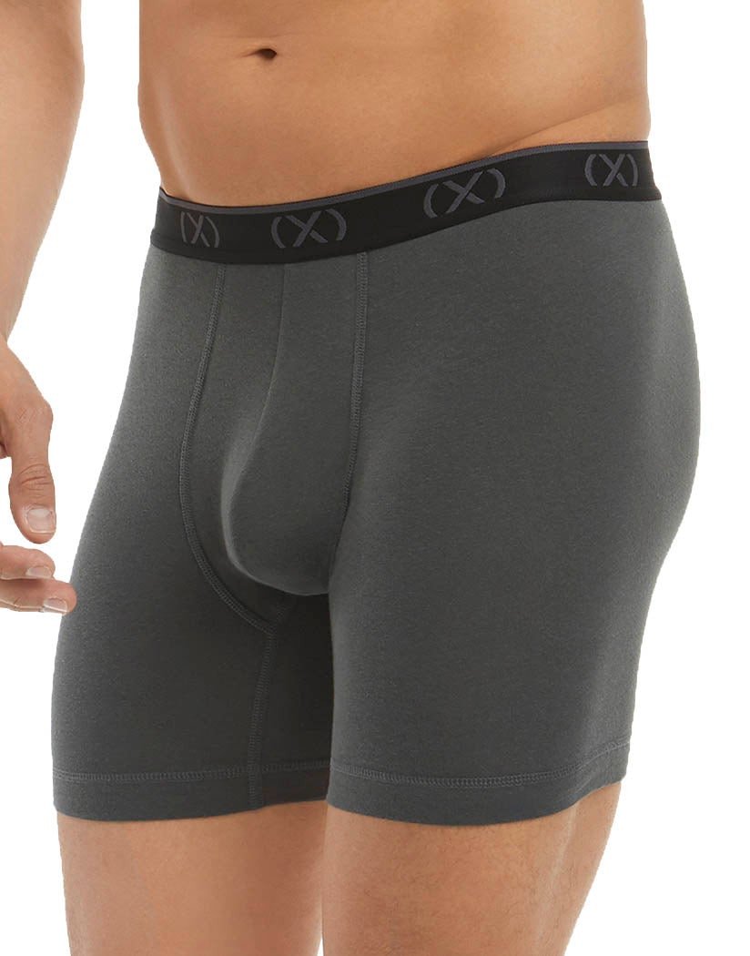 2(X)IST Yellow 6" Cotton Boxer Brief 3-pack