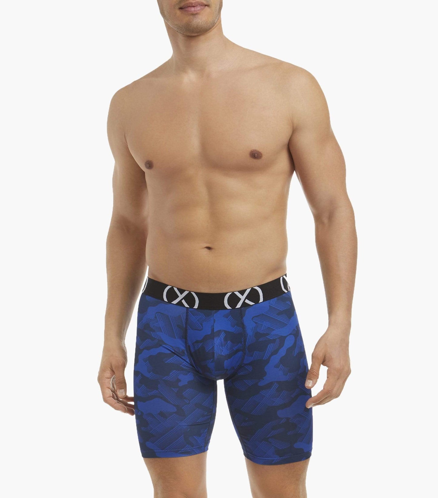 2(x)ist Blue Sport 9" Boxer Brief 3-pack