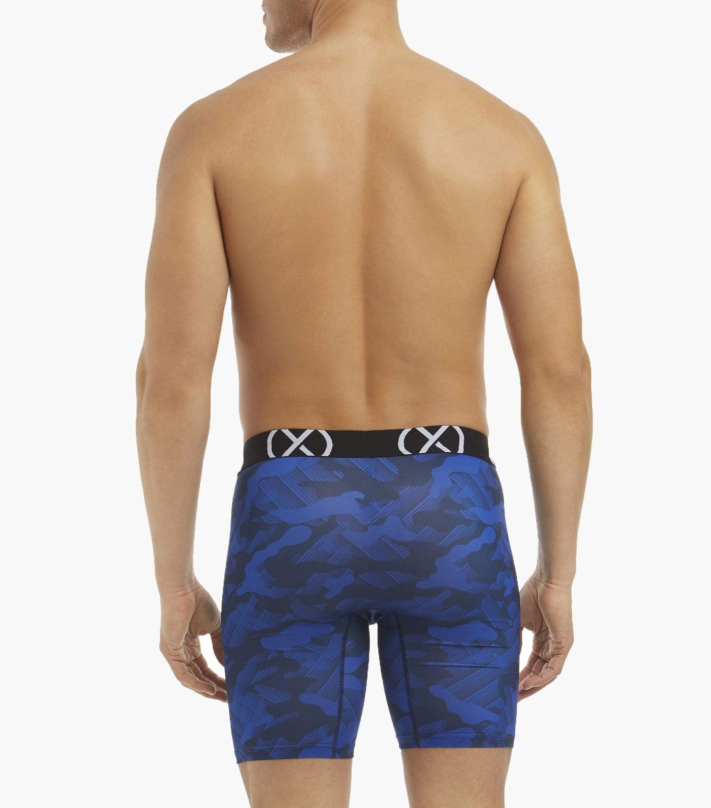 2(x)ist Blue Sport 9" Boxer Brief 3-pack