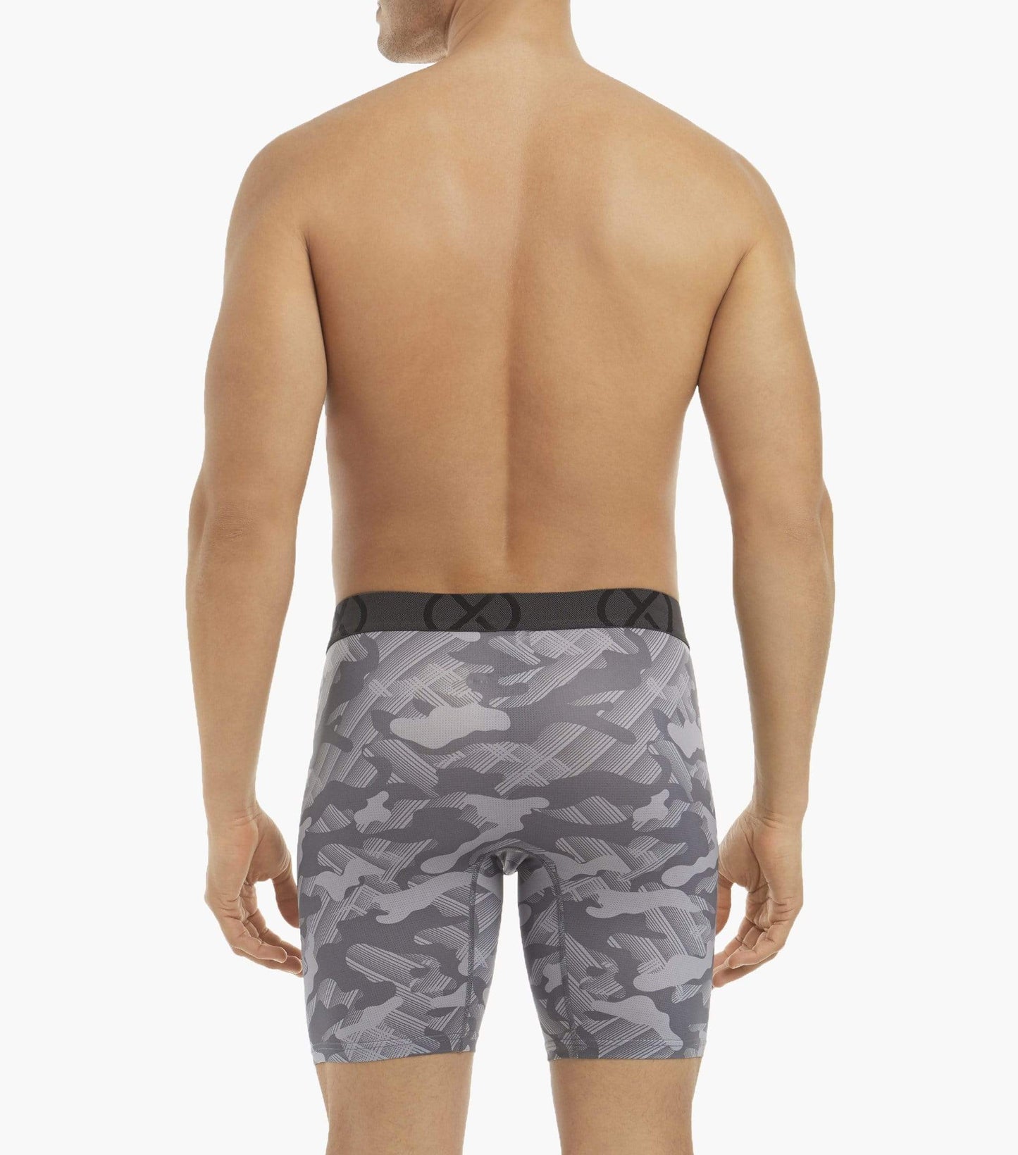 2(x)ist Grey Sport Mesh 9" Boxer Brief 3-pack