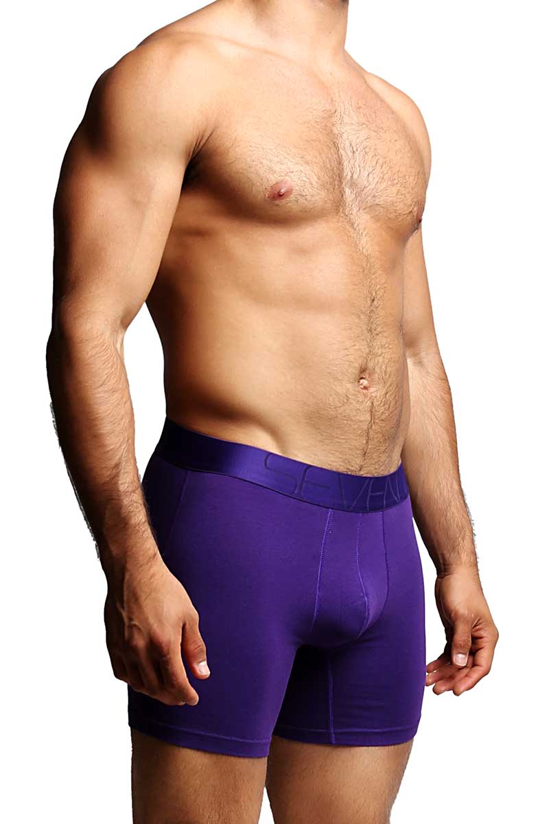 Seven7 Purple Boxer Brief