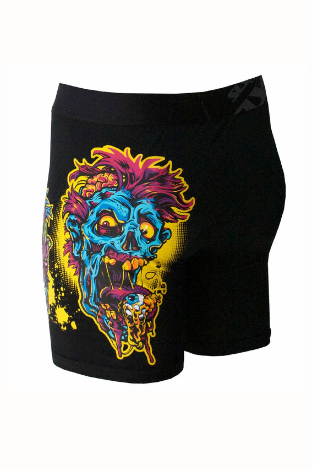 Sly Black & Multi Brain Dead Boxer Brief - Long