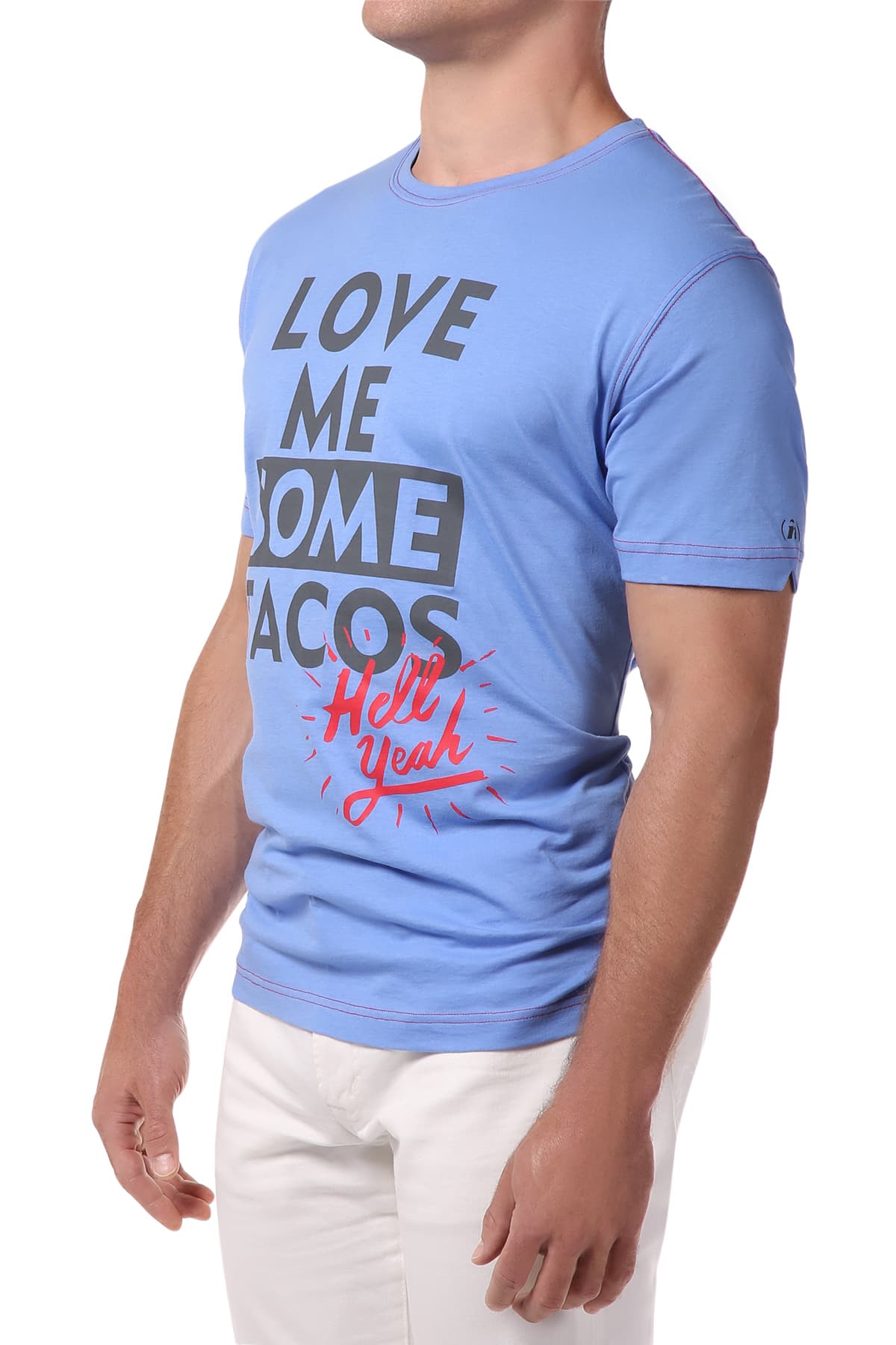 Spenglish Blue Love Tacos Tee