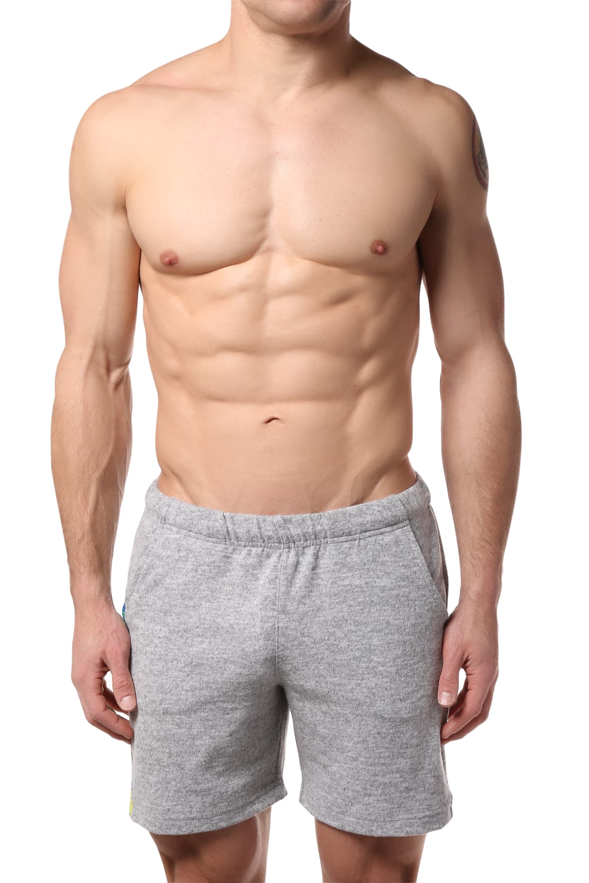 Freedom Reigns Grey Ibiza French Terry Short